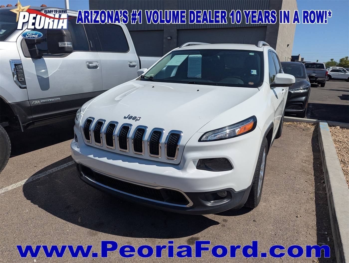 2016 Jeep Cherokee Limited — SUV — 49,460 mi — Peoria, AZ