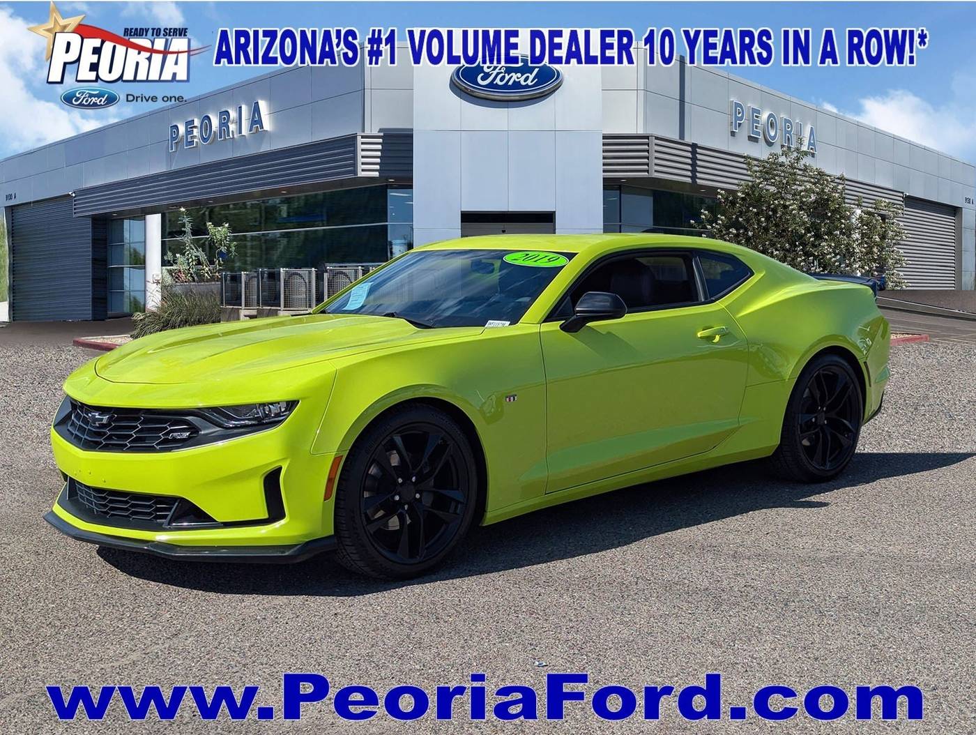 2019 Chevrolet Camaro 2LT — Coupe — 51,698 mi — Peoria, AZ