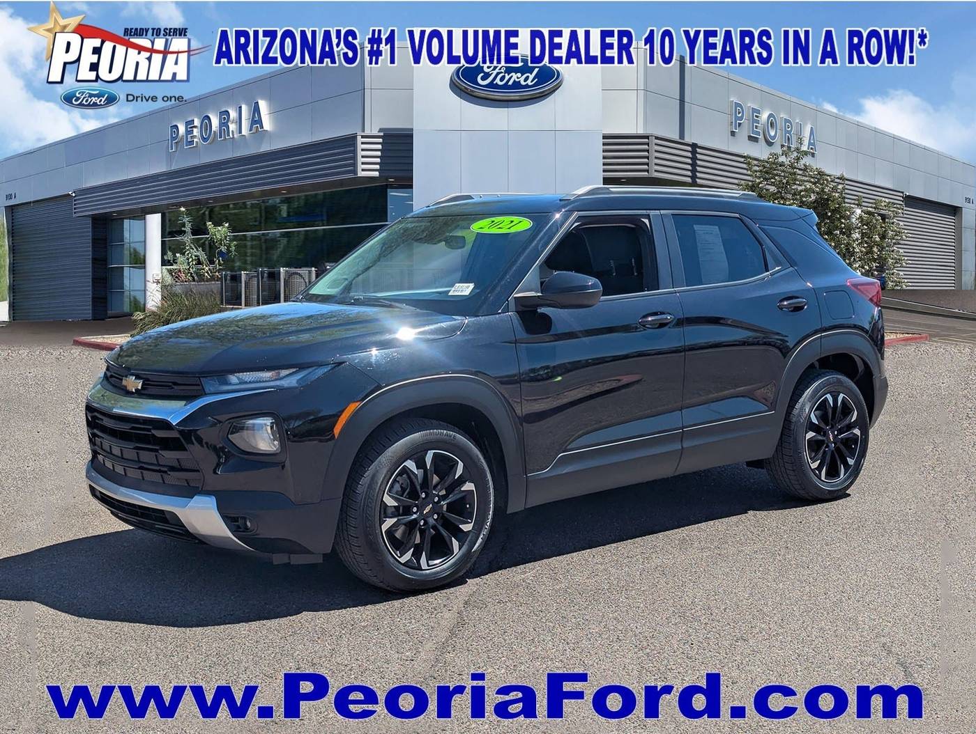 2021 Chevrolet Trailblazer LT — SUV — 98,800 mi — Peoria, AZ