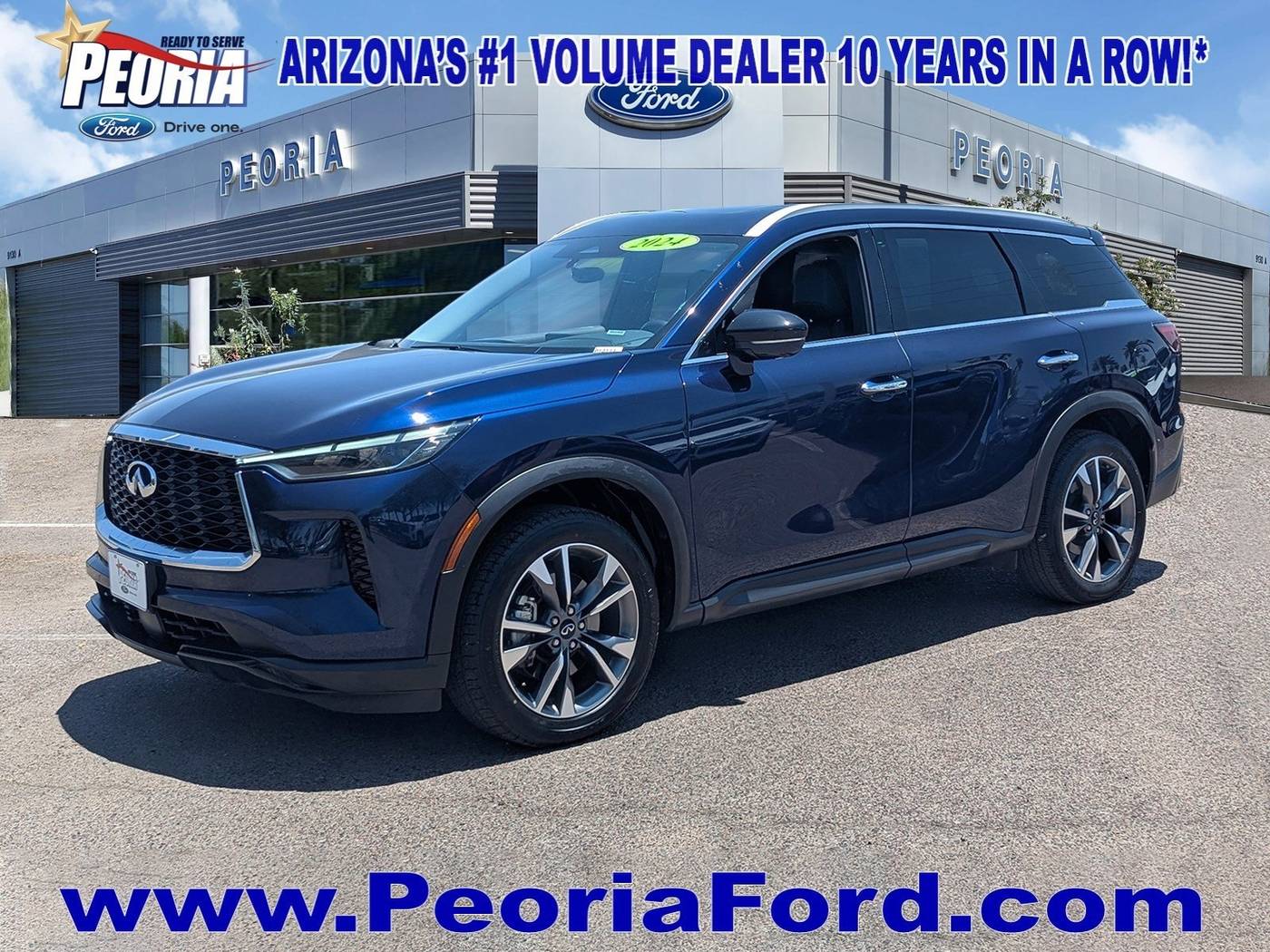 2024 INFINITI QX60 LUXE — SUV — 31,190 mi — Peoria, AZ