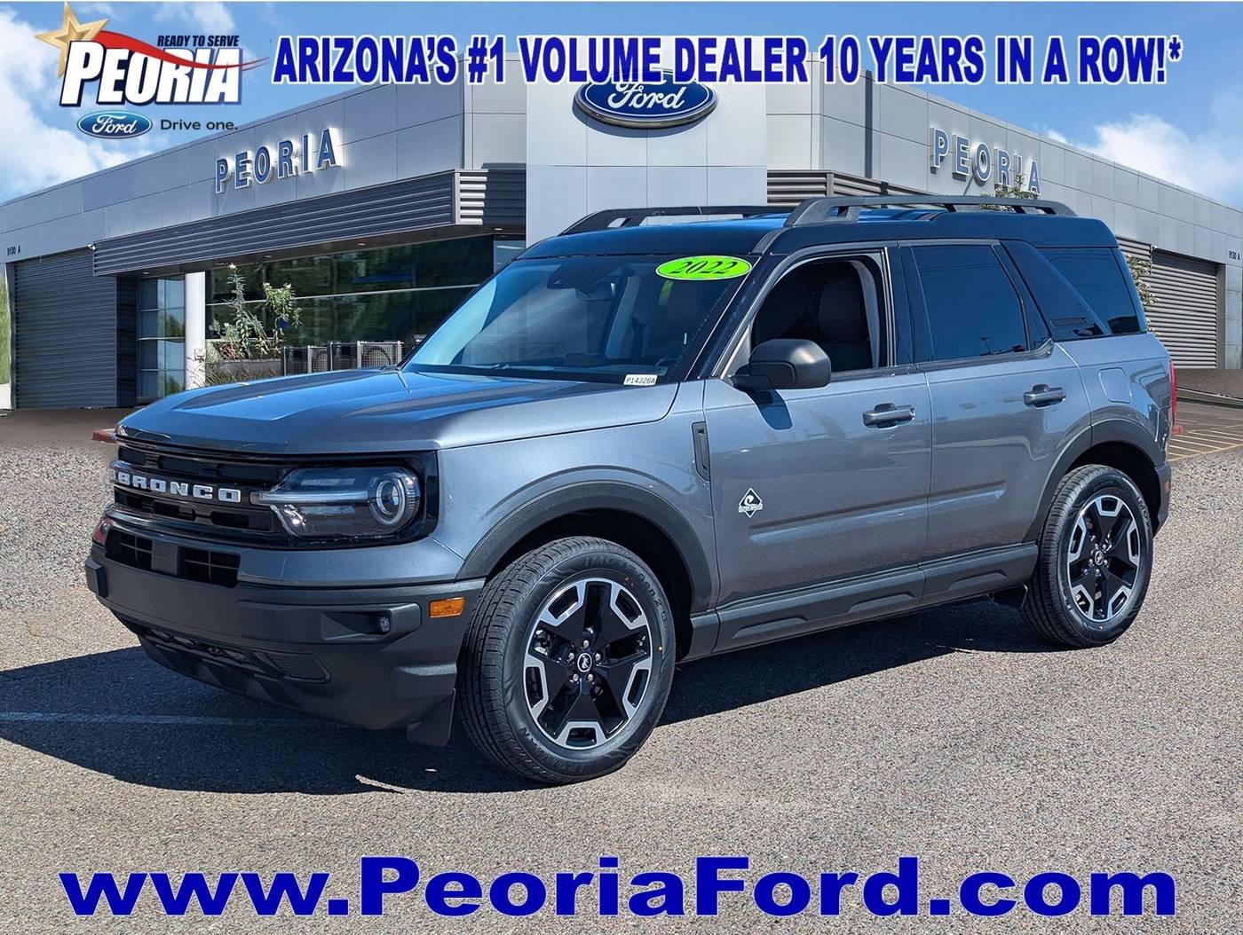 2022 Ford Bronco Sport Outer Banks — SUV — 21,971 mi — Peoria, AZ
