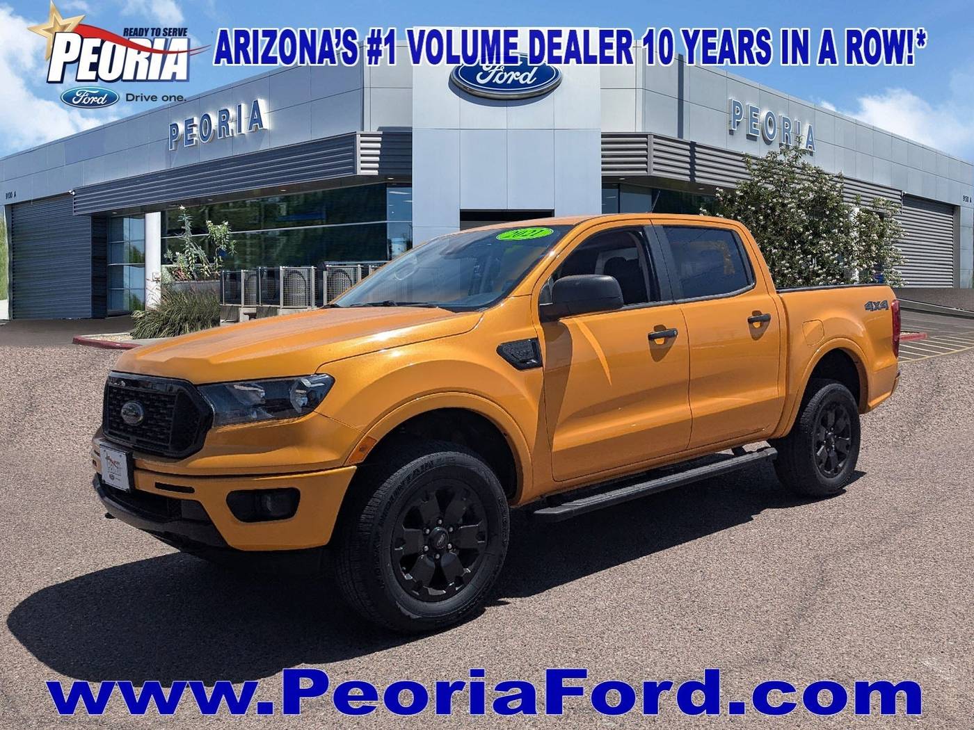 2021 Ford Ranger XLT — Pickup Truck — 42,531 mi — Peoria, AZ
