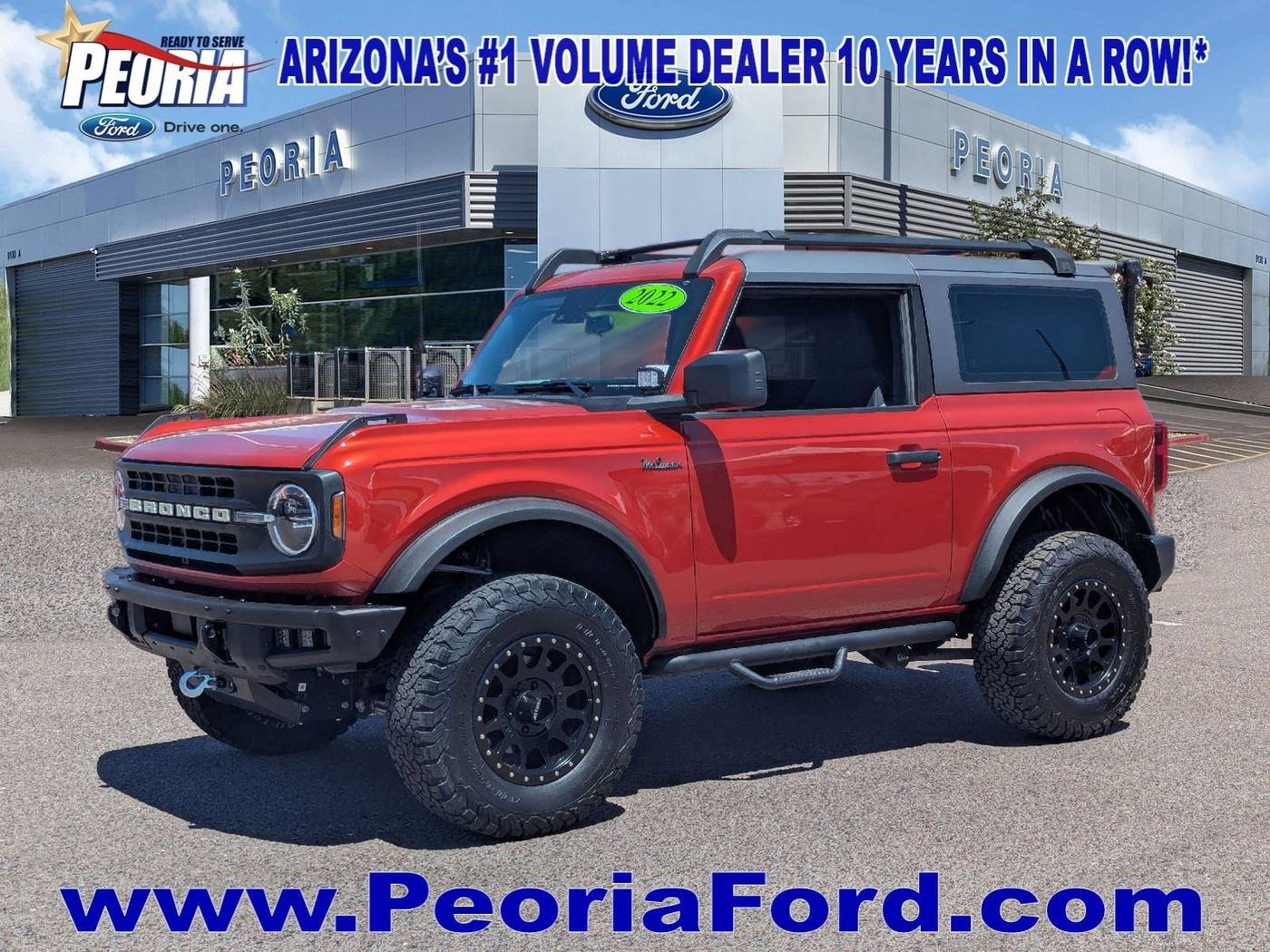 2022 Ford Bronco Base — SUV — 27,396 mi — Peoria, AZ