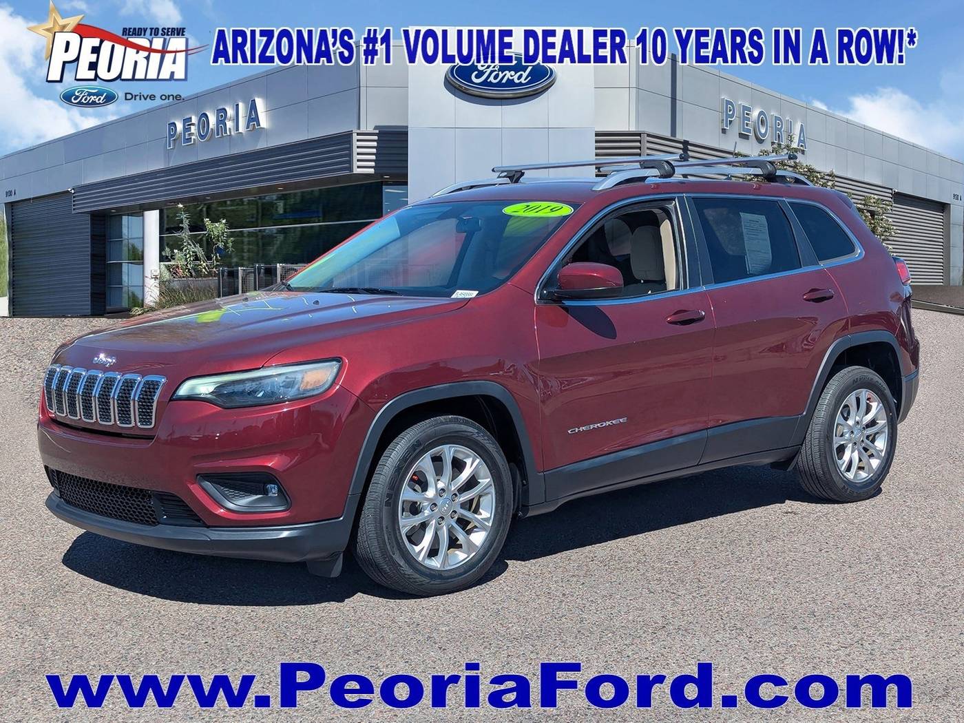 2019 Jeep Cherokee Latitude — SUV — 44,026 mi — Peoria, AZ