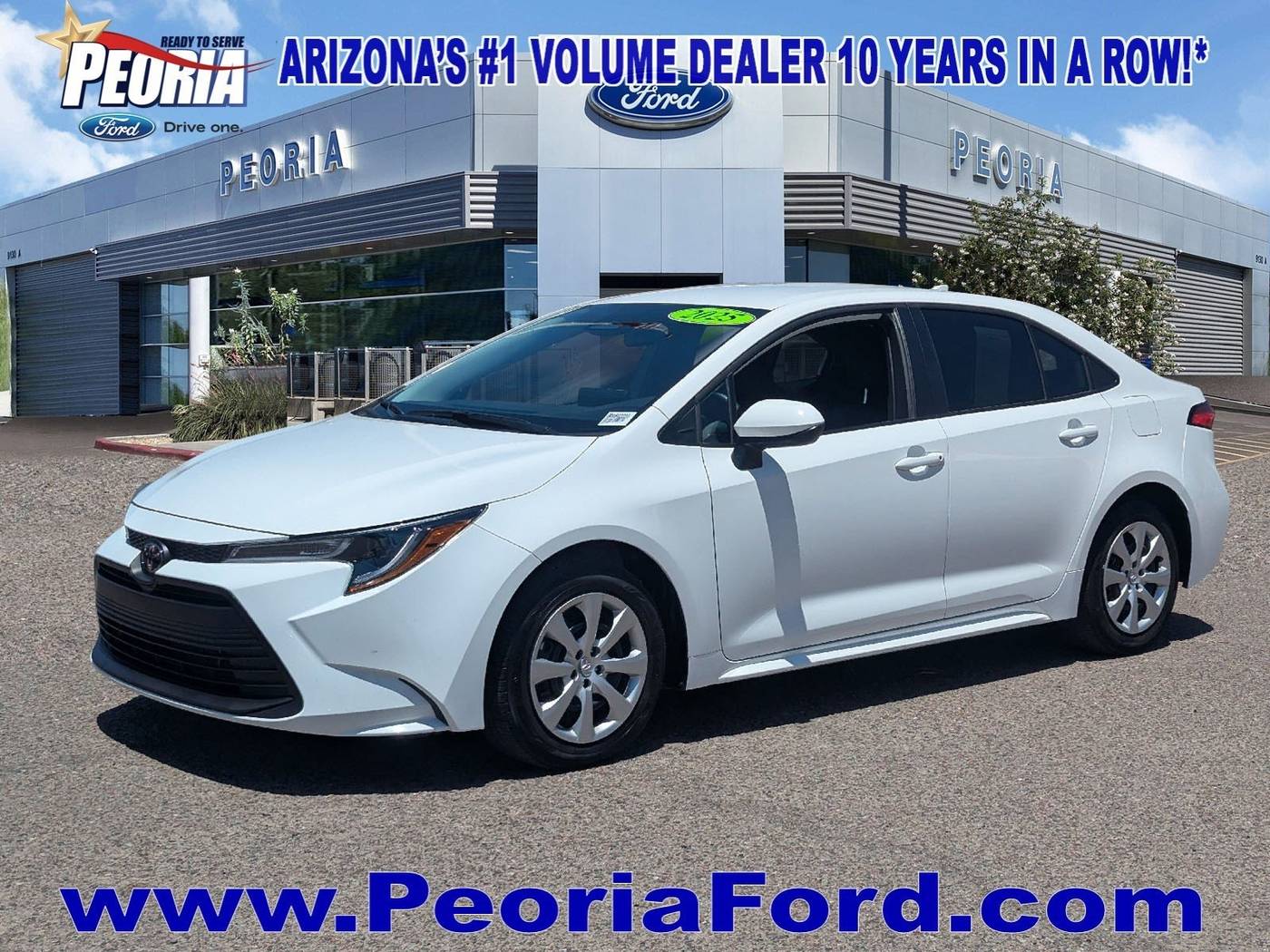 2025 Toyota Corolla LE — Sedan — 5,442 mi — Peoria, AZ