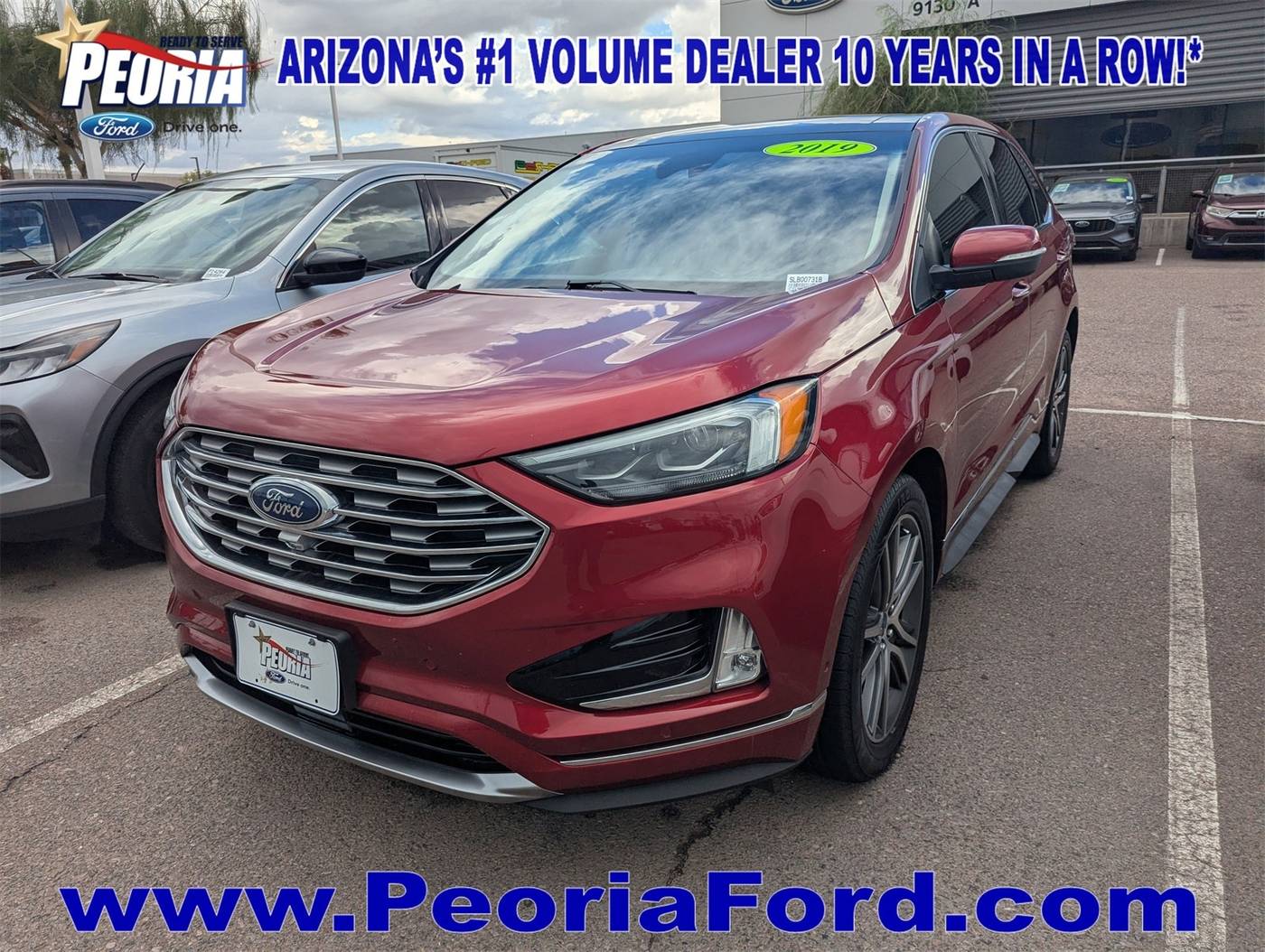2019 Ford Edge Titanium — SUV — 53,898 mi — Peoria, AZ