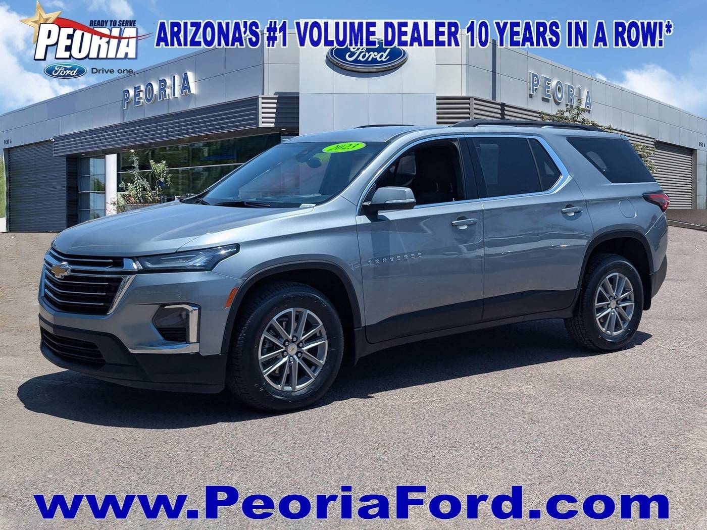 2023 Chevrolet Traverse LT Cloth — SUV — 35,417 mi — Peoria, AZ
