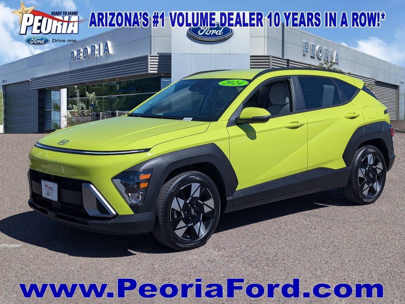2024 Hyundai Kona SEL — SUV — 33,625 mi — Peoria, AZ