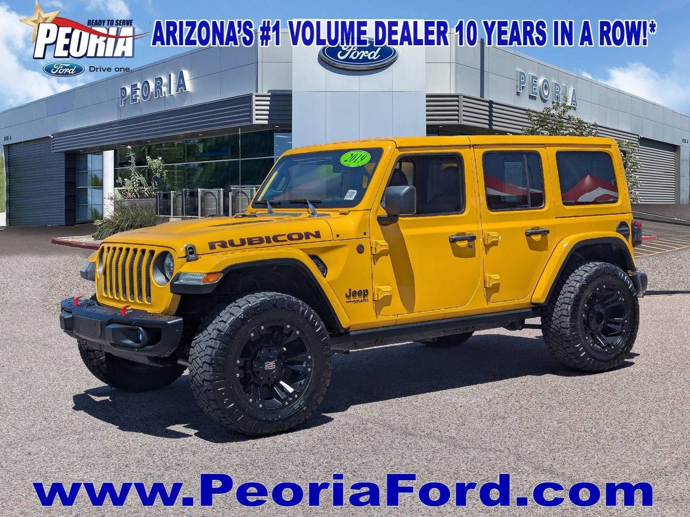 2019 Jeep Wrangler Rubicon — SUV — 90,045 mi — Peoria, AZ