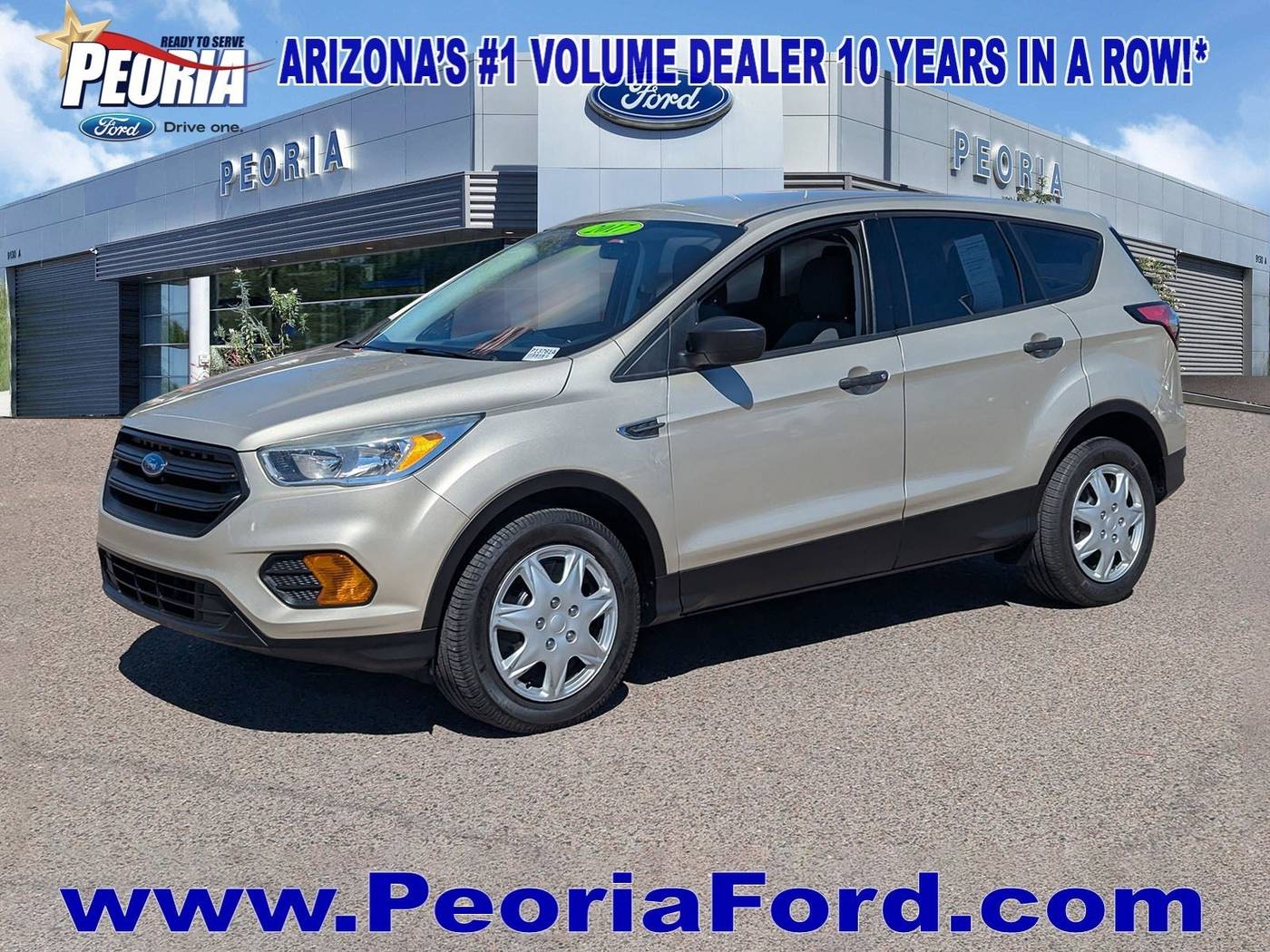 2017 Ford Escape S — SUV — 52,985 mi — Peoria, AZ