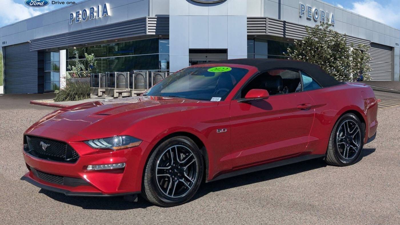 2022 Ford Mustang GT Premium — Convertible — 34,427 mi — Peoria, AZ