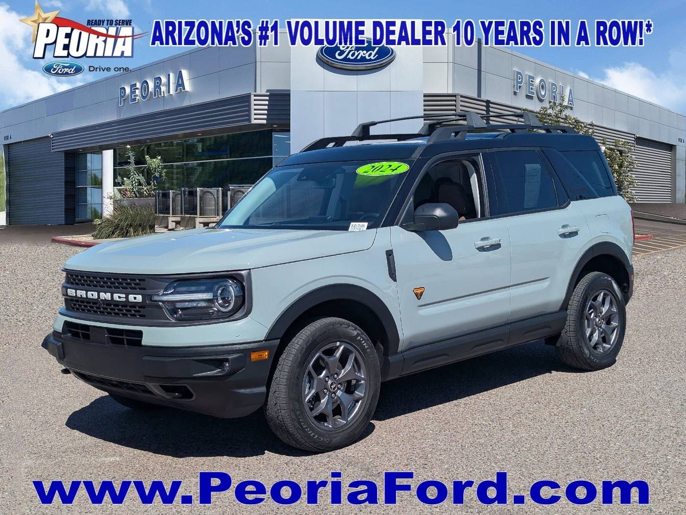 2024 Ford Bronco Sport Badlands — SUV — 9,740 mi — Peoria, AZ