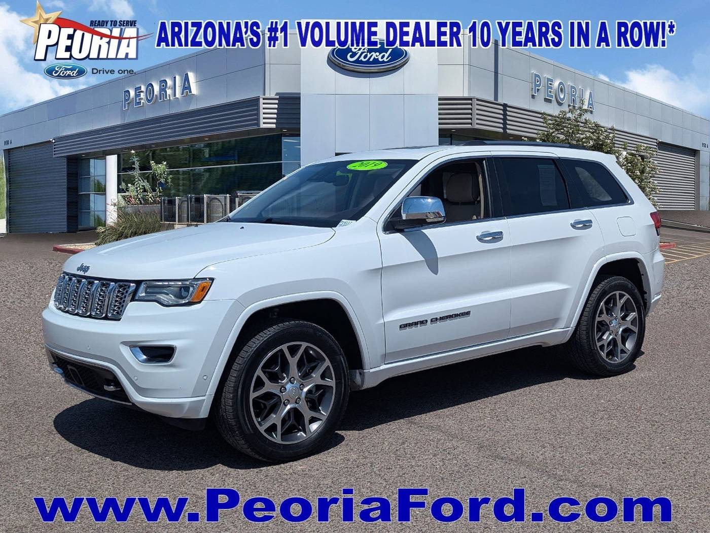 2019 Jeep Grand Cherokee Overland — SUV — 50,374 mi — Peoria, AZ