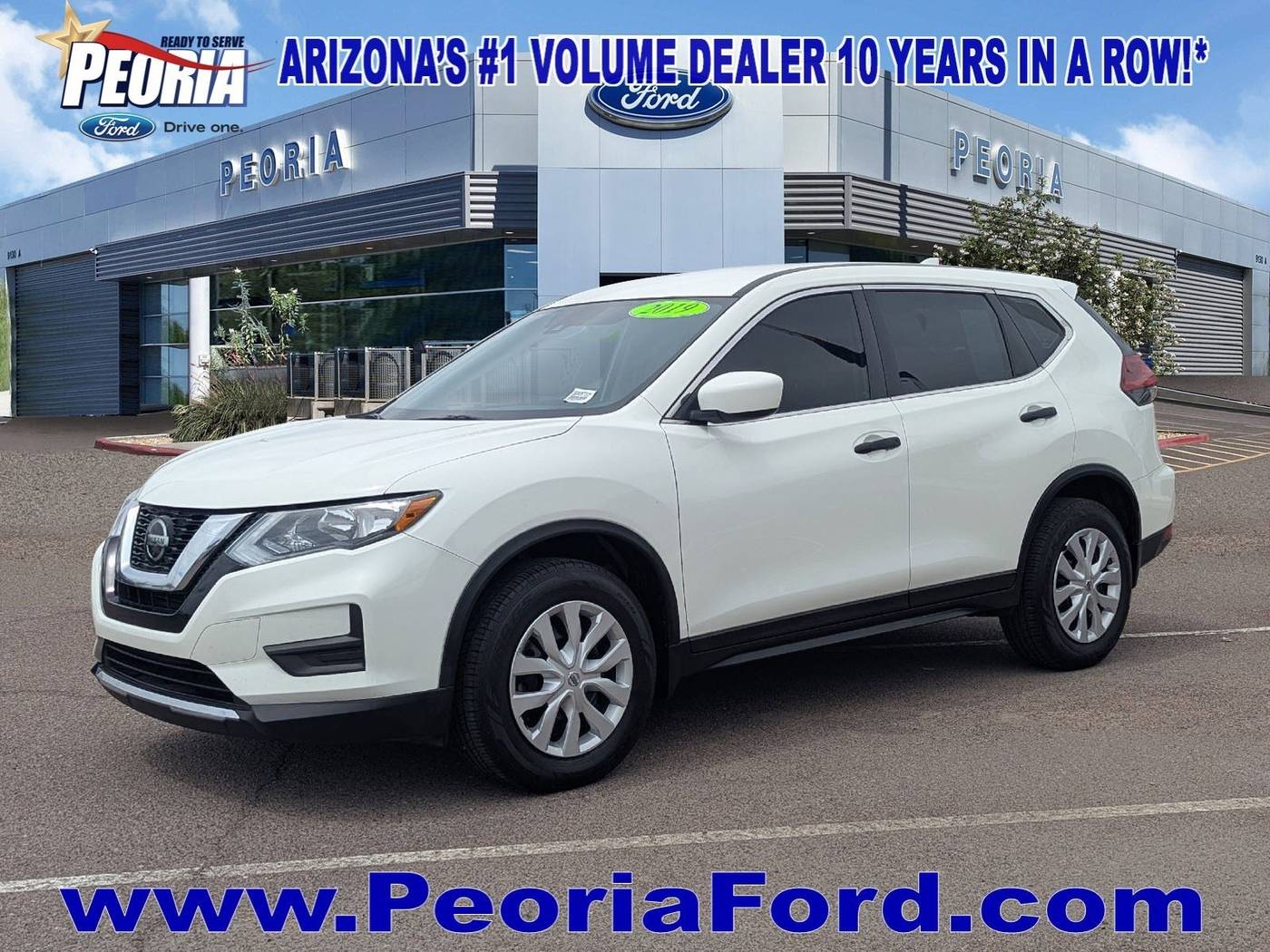 2019 Nissan Rogue S — SUV — 74,256 mi — Peoria, AZ