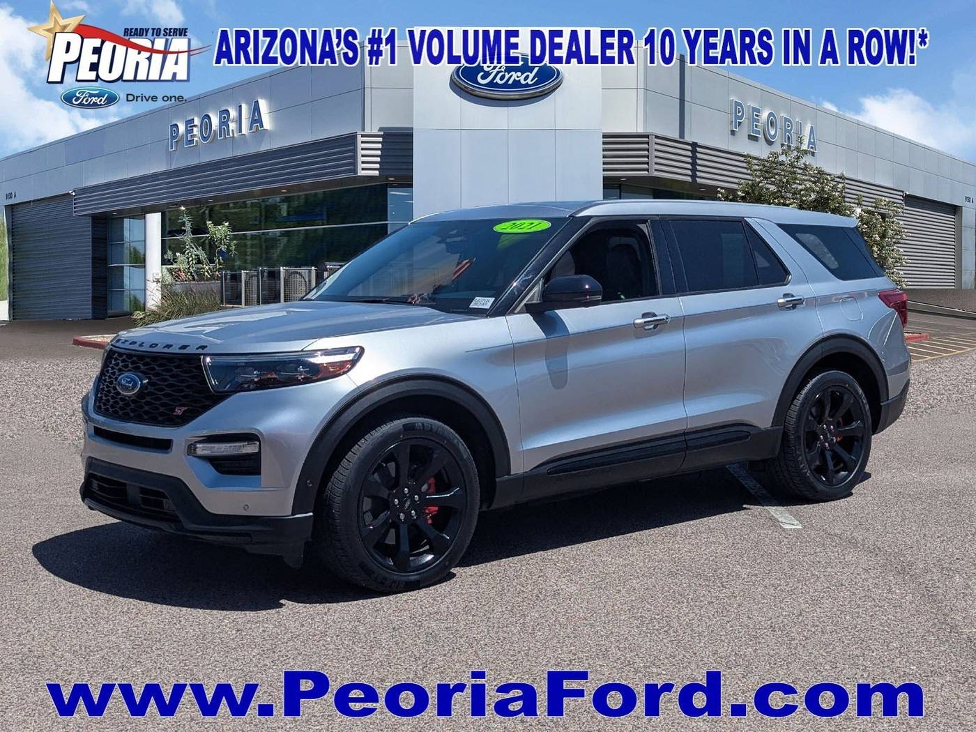 2021 Ford Explorer ST — SUV — 18,412 mi — Peoria, AZ