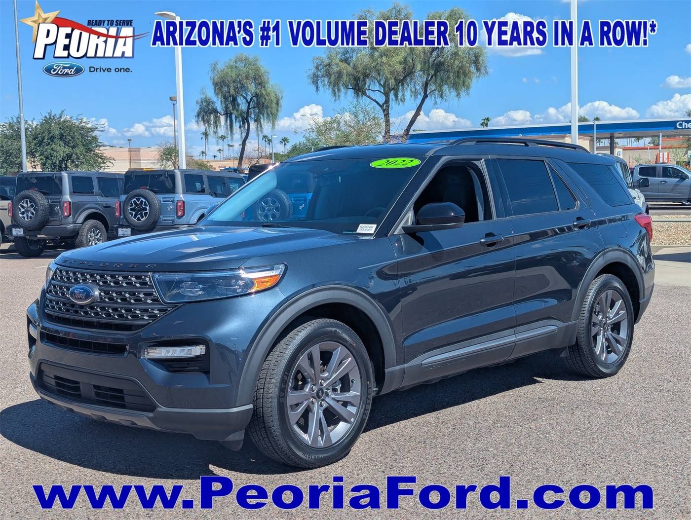 2022 Ford Explorer XLT — SUV — 28,133 mi — Peoria, AZ