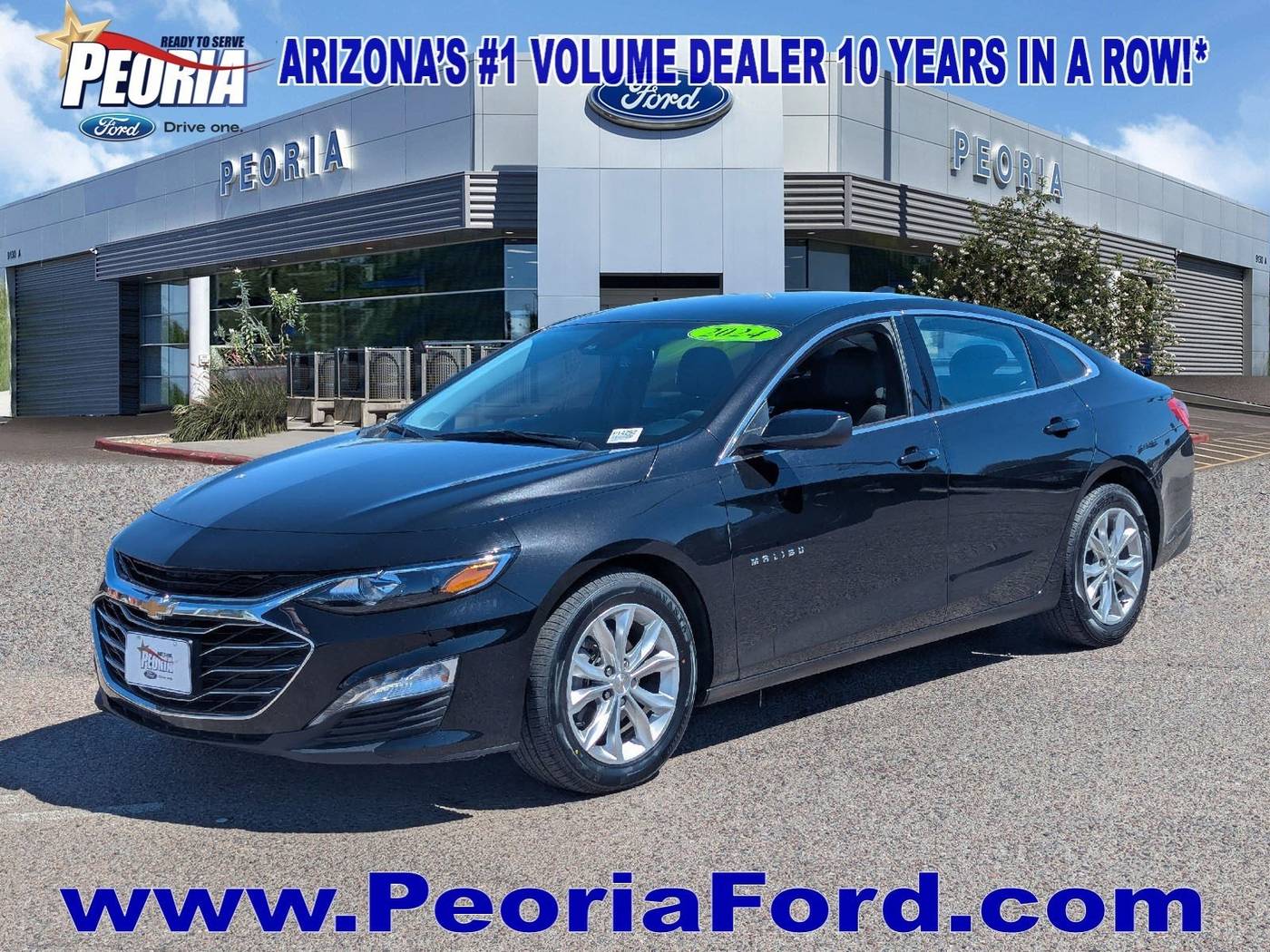 2024 Chevrolet Malibu LT — Sedan — 36,586 mi — Peoria, AZ