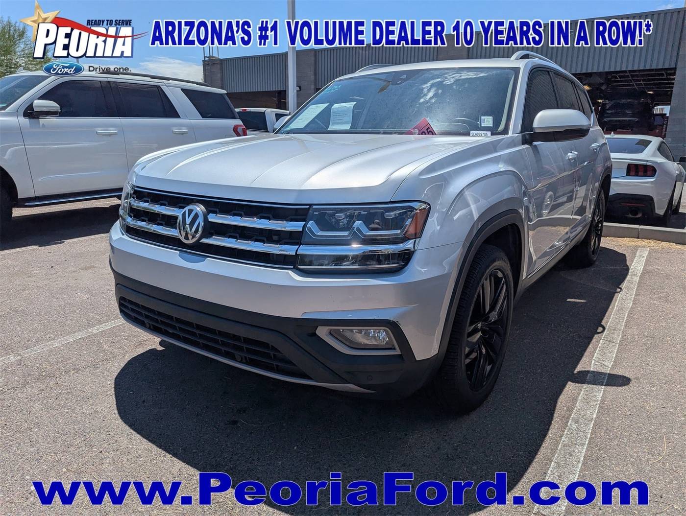2019 Volkswagen Atlas SEL — SUV — 84,704 mi — Peoria, AZ