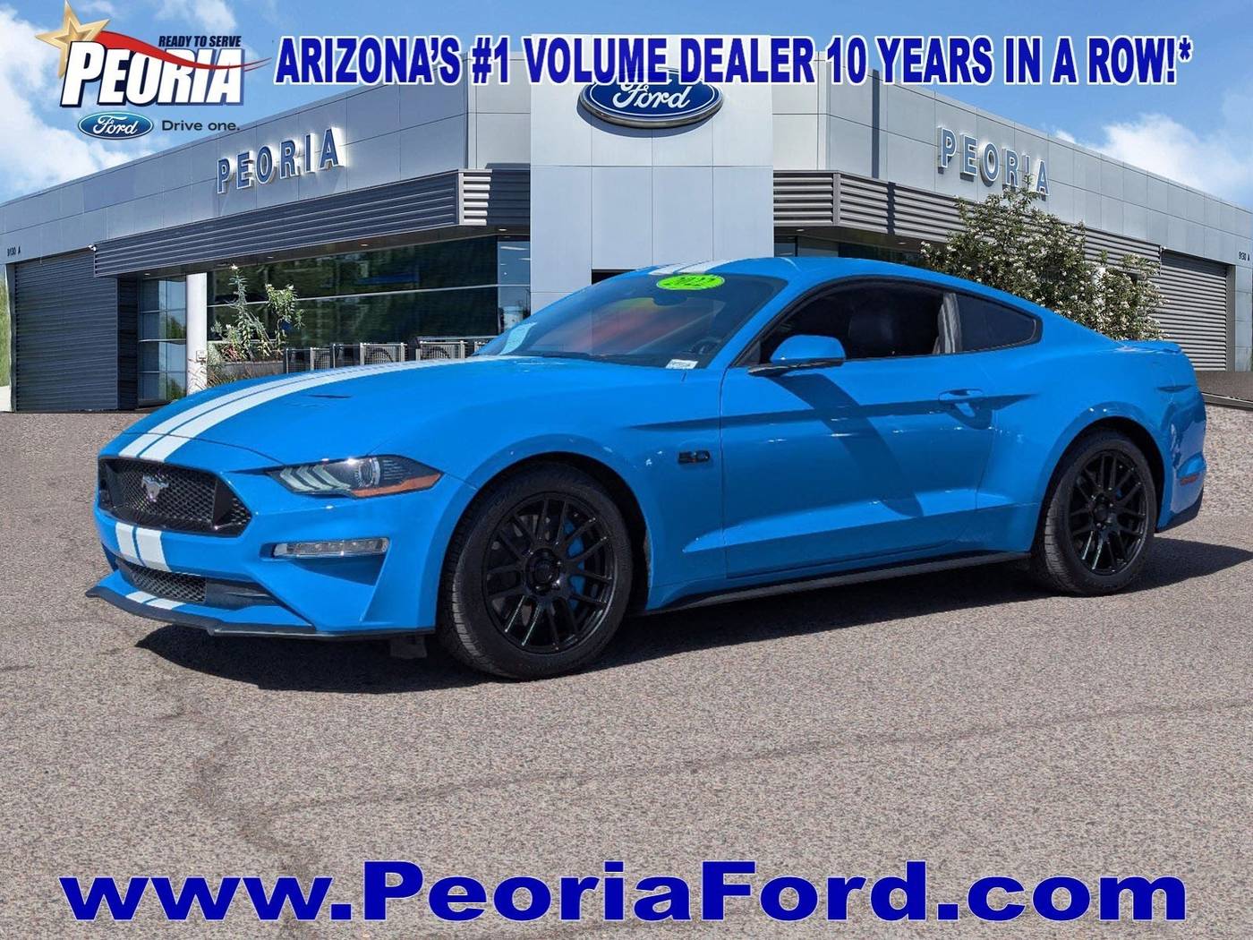 2022 Ford Mustang GT Premium — Coupe — 39,218 mi — Peoria, AZ