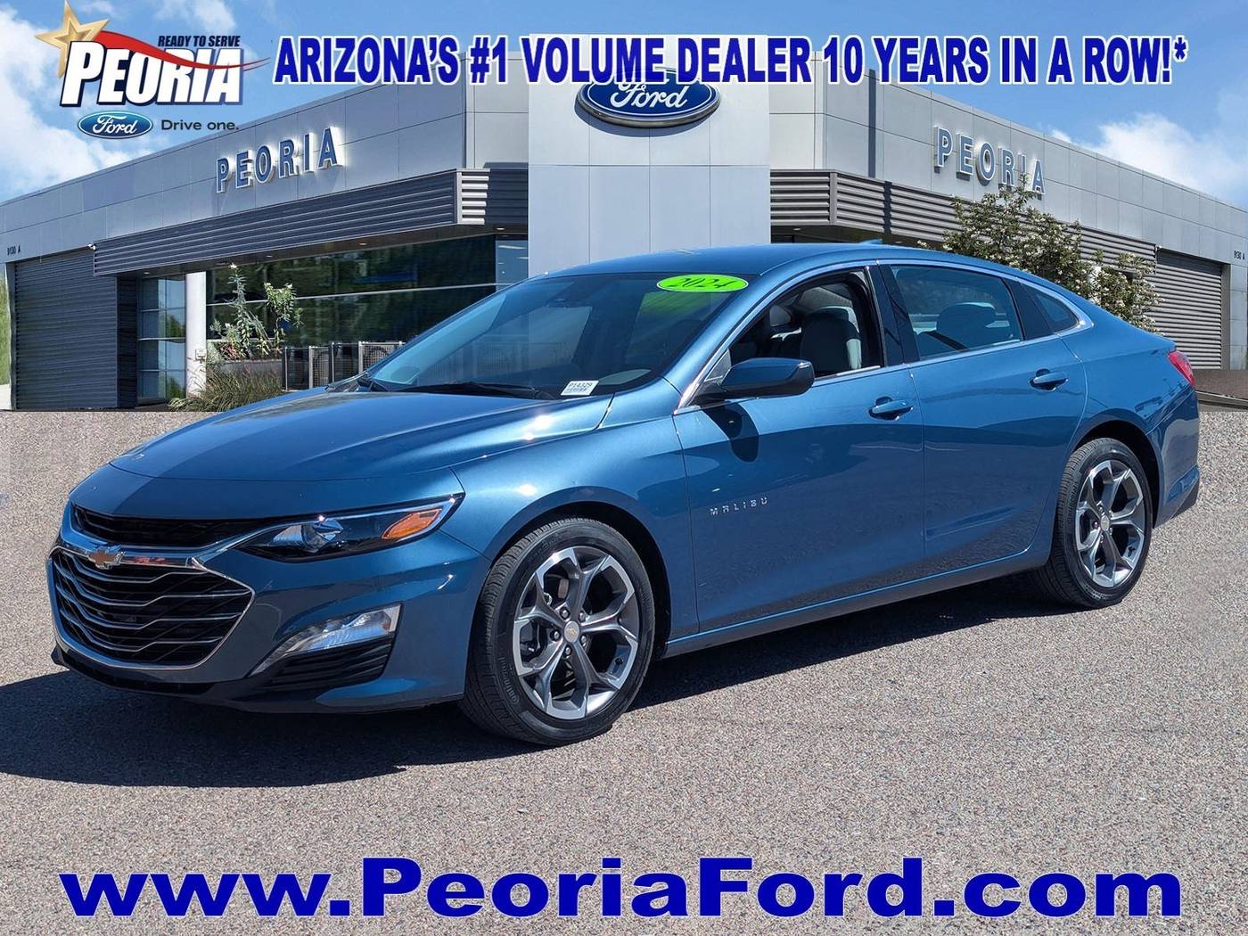 2024 Chevrolet Malibu LT — Sedan — 33,705 mi — Peoria, AZ