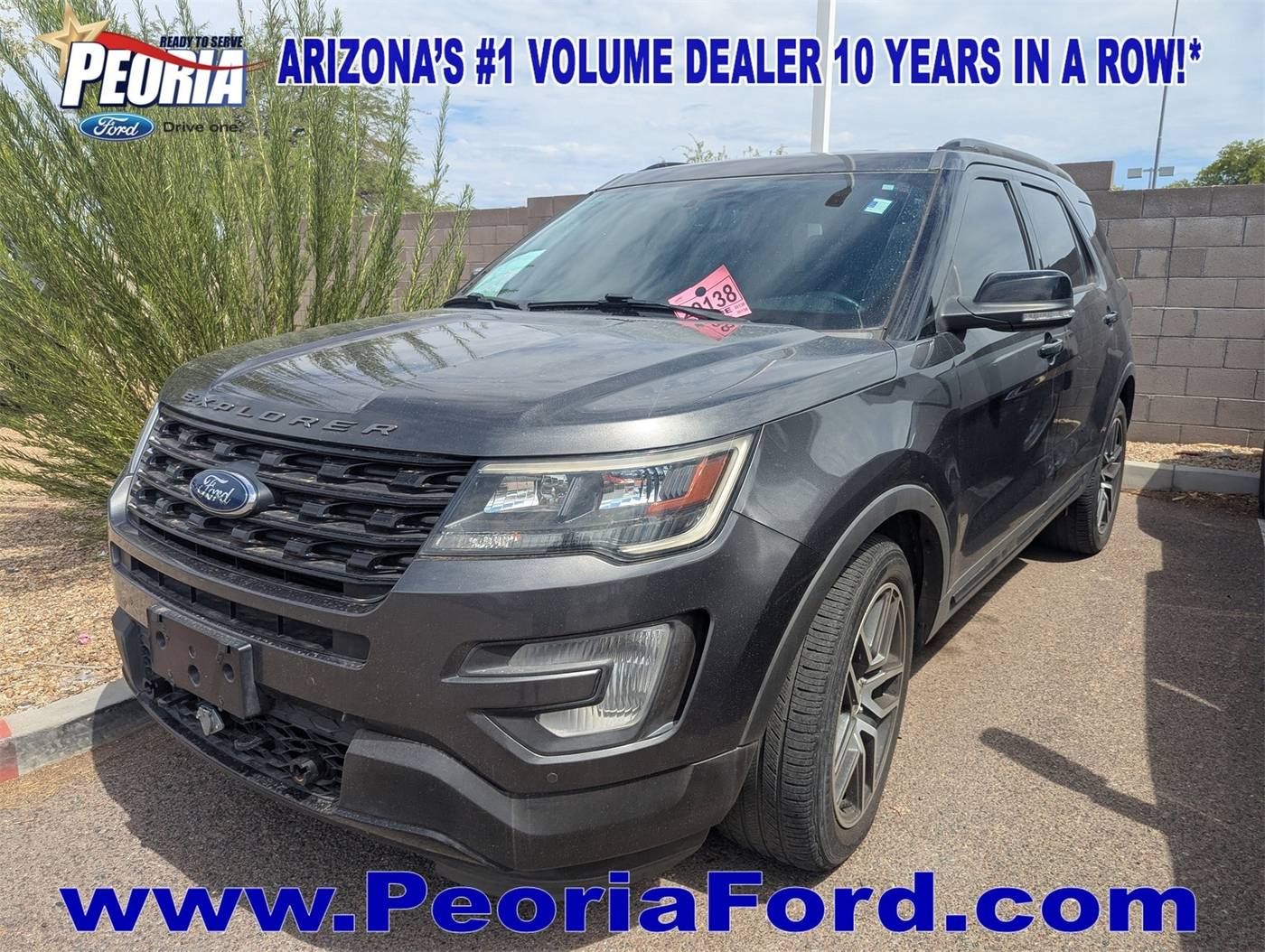 2017 Ford Explorer Sport — SUV — 62,935 mi — Peoria, AZ