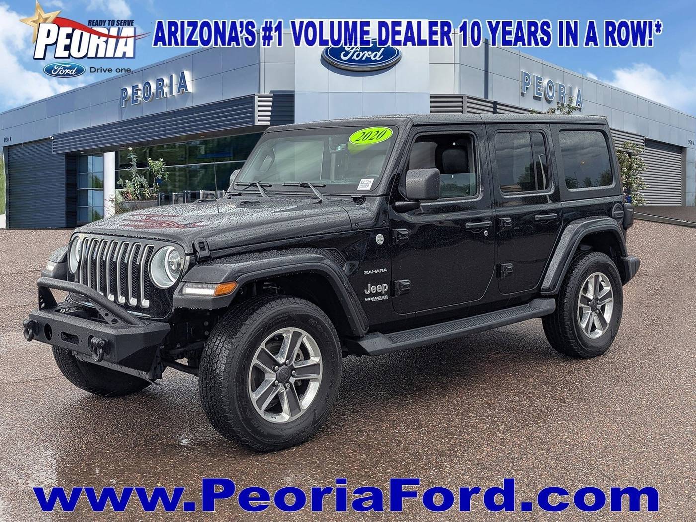 2020 Jeep Wrangler Sahara — SUV — 63,739 mi — Peoria, AZ