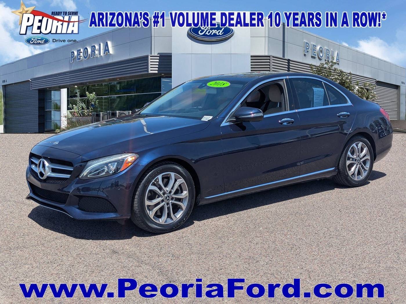2018 Mercedes-Benz C-Class C 300 — Sedan — 55,465 mi — Peoria, AZ