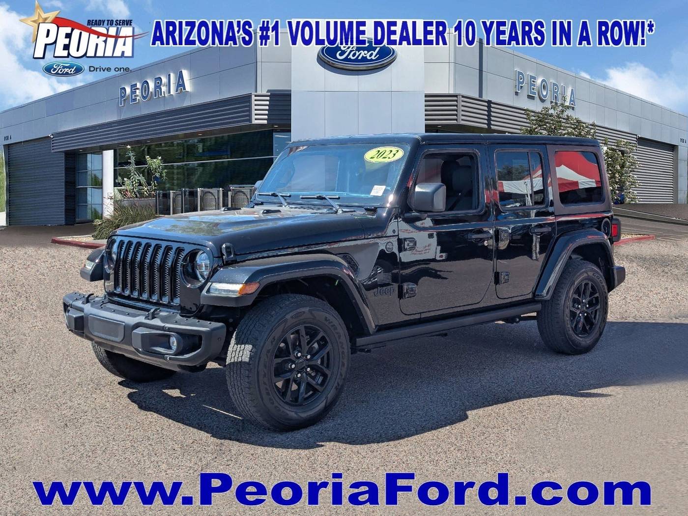 2023 Jeep Wrangler Sport — SUV — 21,335 mi — Peoria, AZ