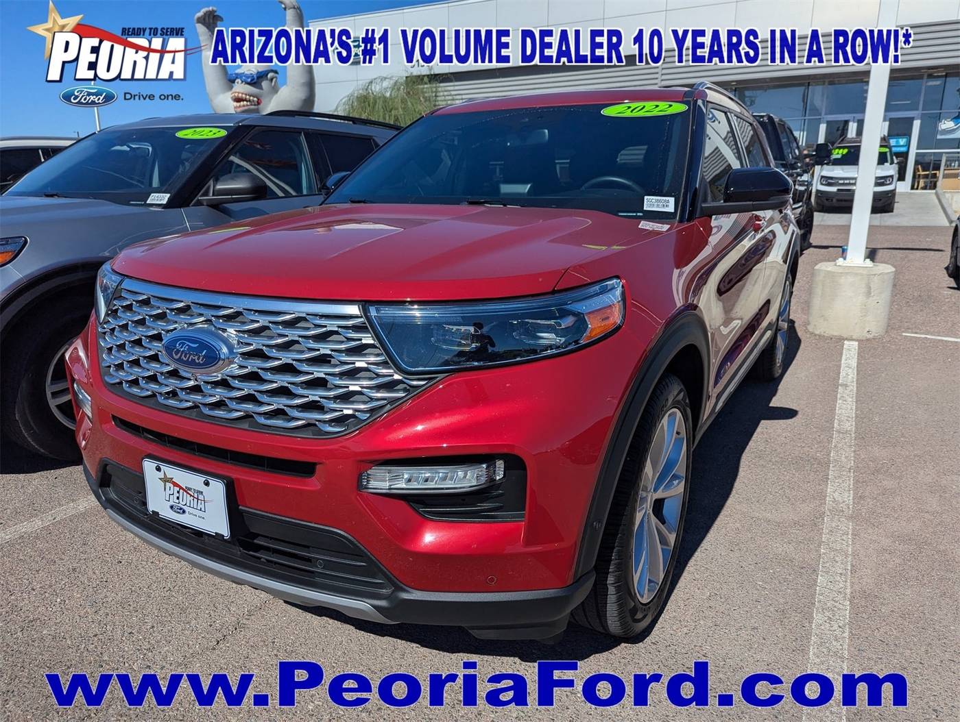 2022 Ford Explorer Platinum — SUV — 28,608 mi — Peoria, AZ