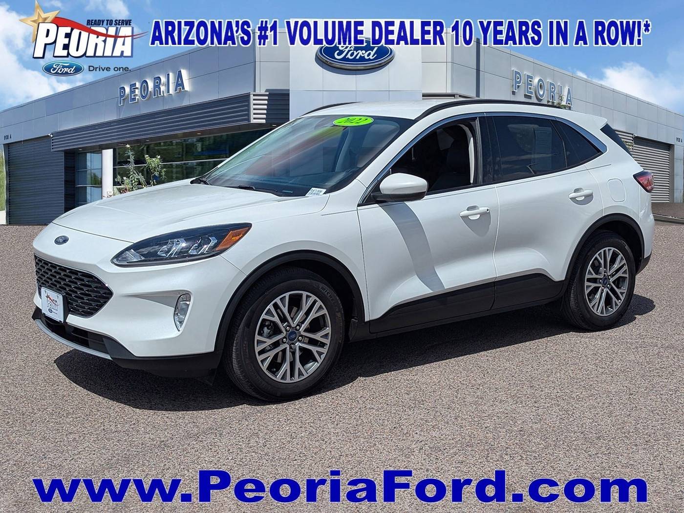 2022 Ford Escape SEL — SUV — 13,488 mi — Peoria, AZ