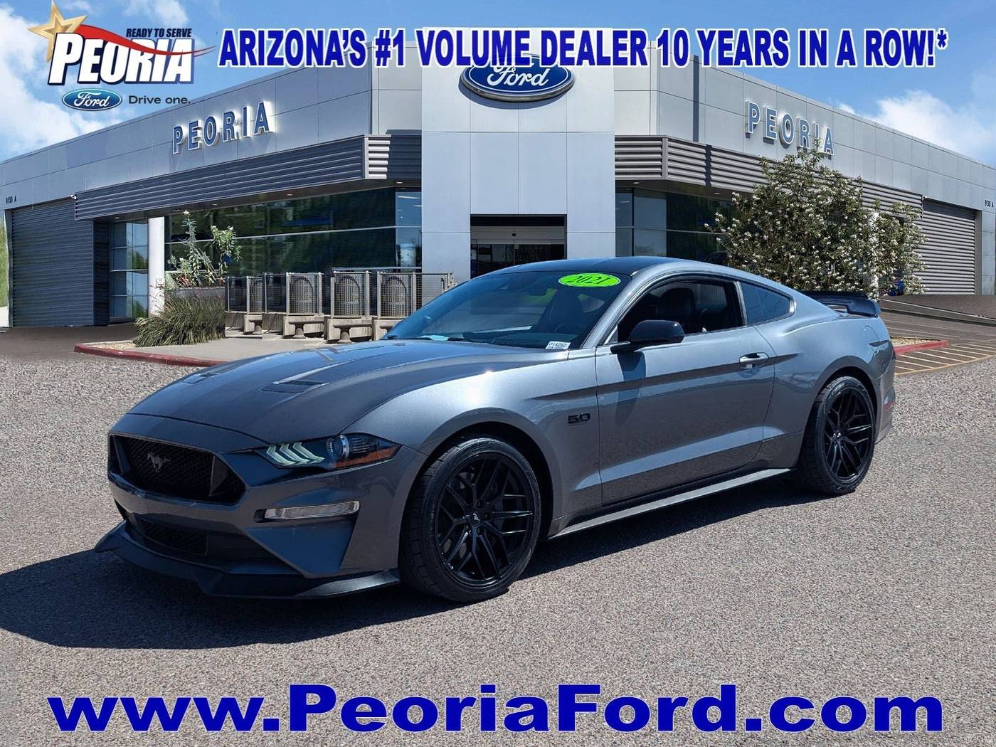 2021 Ford Mustang GT Premium — Coupe — 30,504 mi — Peoria, AZ