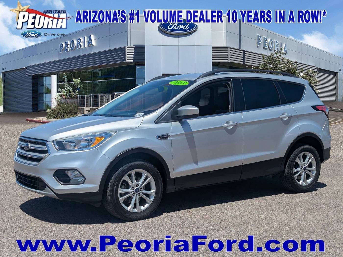 2018 Ford Escape SE — SUV — 76,528 mi — Peoria, AZ