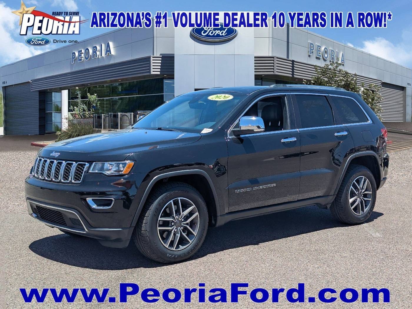2020 Jeep Grand Cherokee Limited — SUV — 57,301 mi — Peoria, AZ
