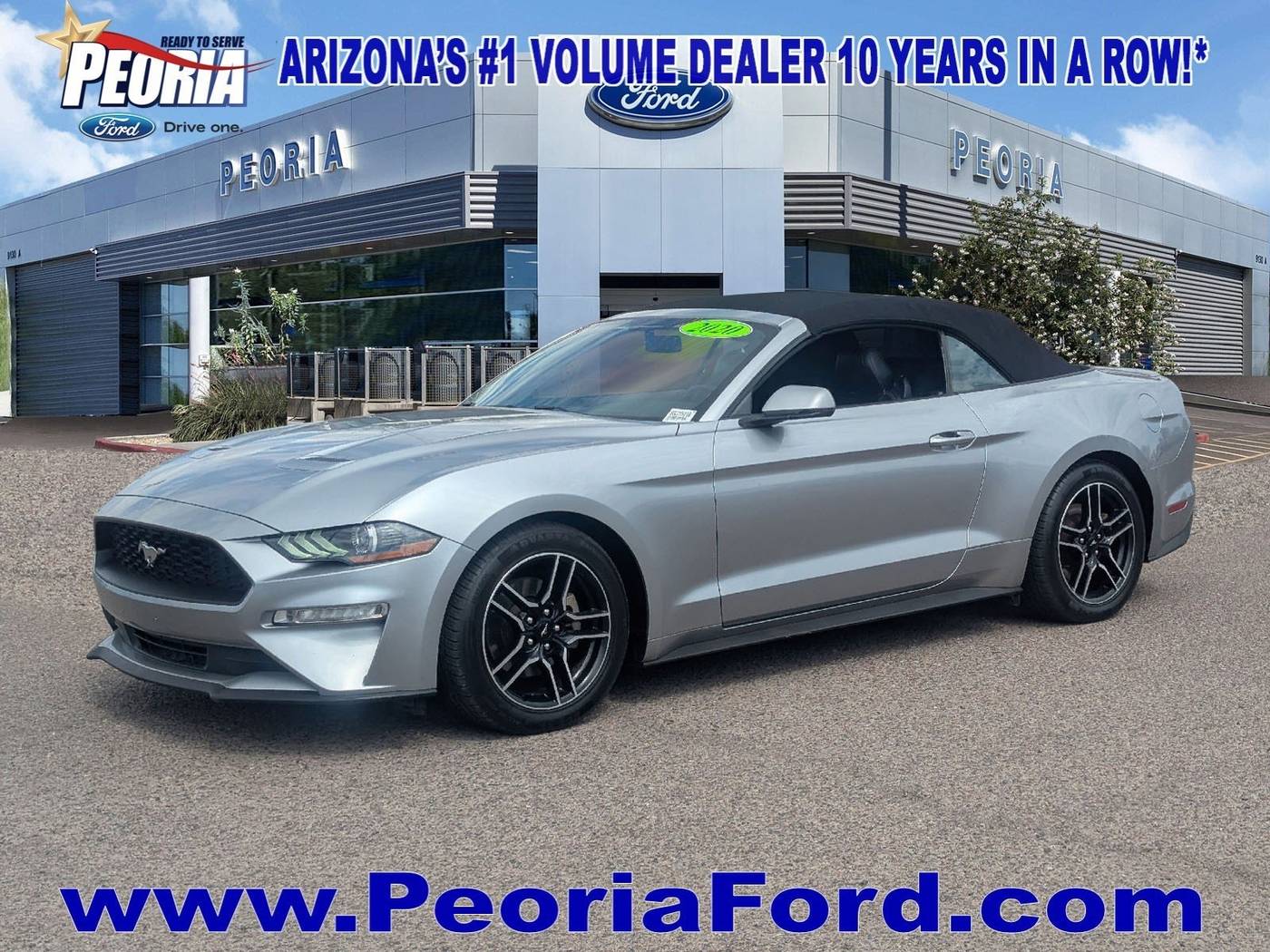 2020 Ford Mustang EcoBoost Premium — Convertible — 79,234 mi — Peoria, AZ