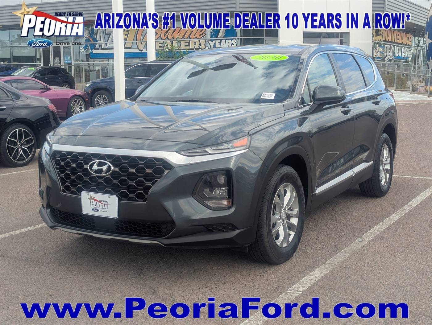 2020 Hyundai Santa Fe SE — SUV — 70,547 mi — Peoria, AZ