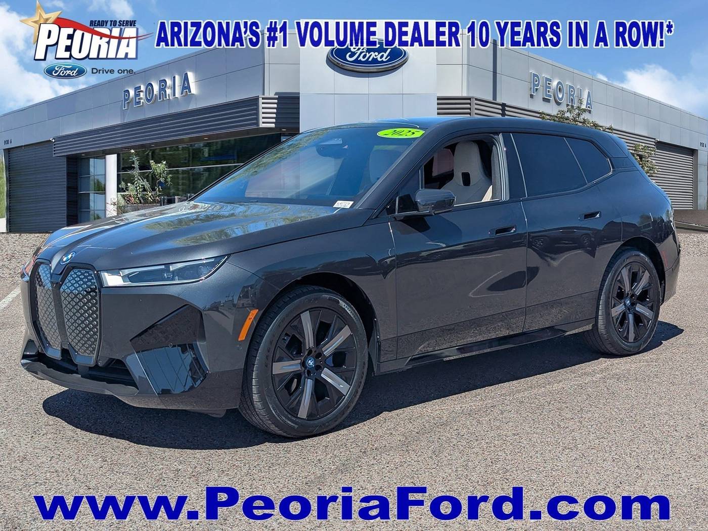 2025 BMW iX xDrive50 — SUV — 9,343 mi — Peoria, AZ