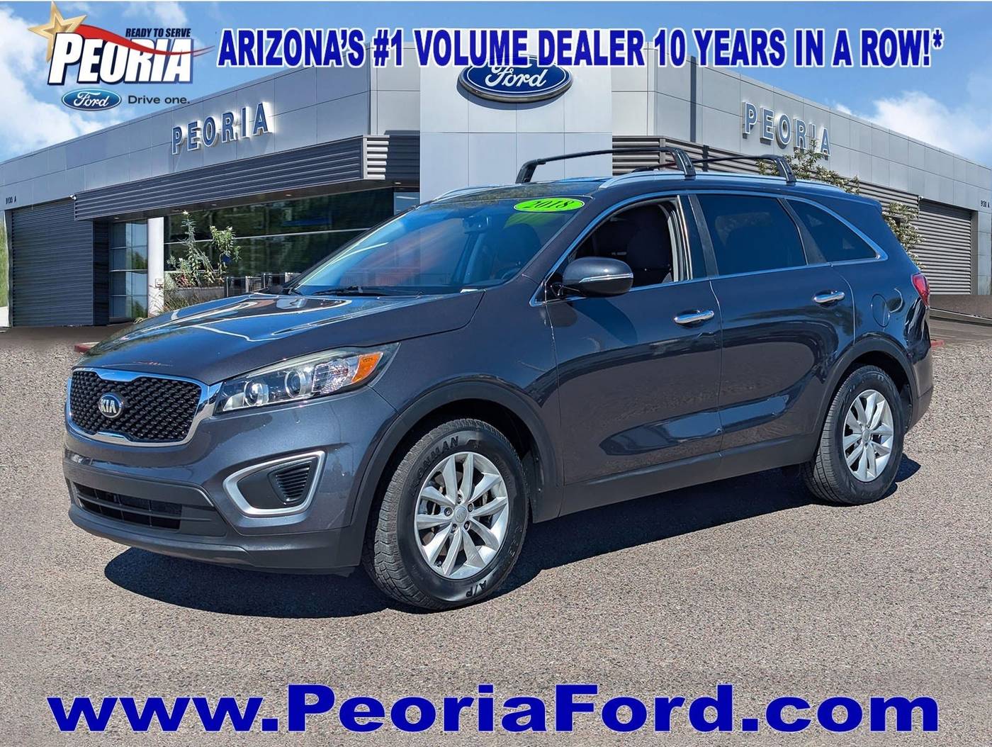 2018 Kia Sorento LX V6 — SUV — 56,778 mi — Peoria, AZ