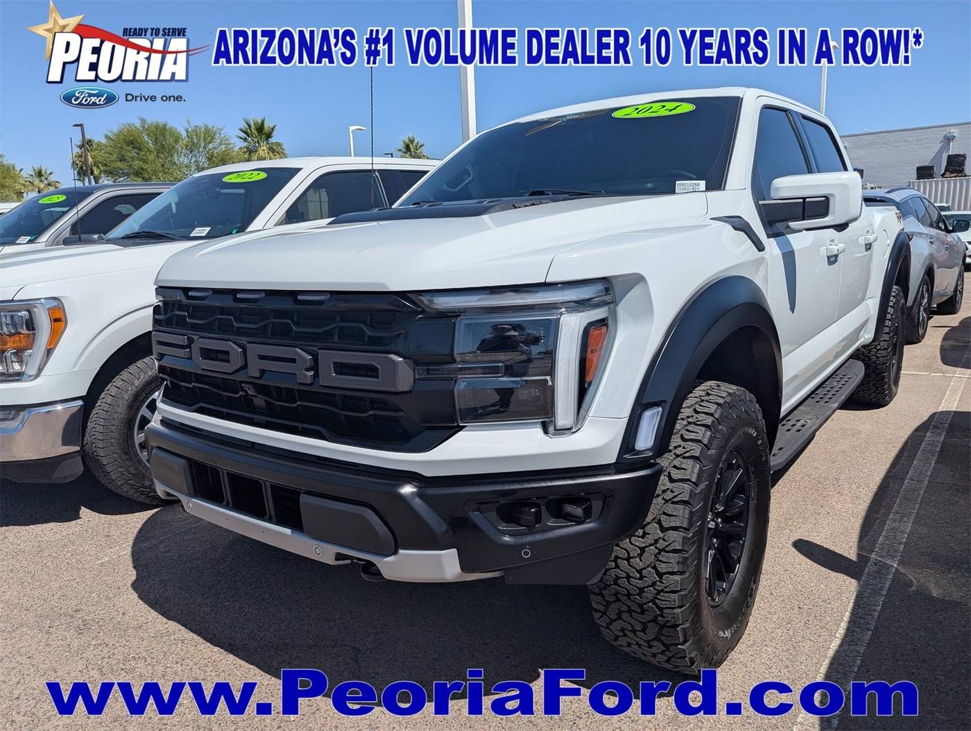 2024 Ford F-150 Raptor — Pickup Truck — 3,259 mi — Peoria, AZ