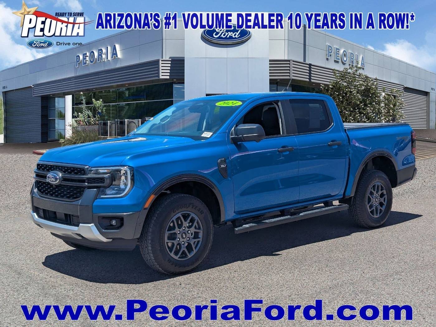 2024 Ford Ranger XLT — Pickup Truck — 1,578 mi — Peoria, AZ