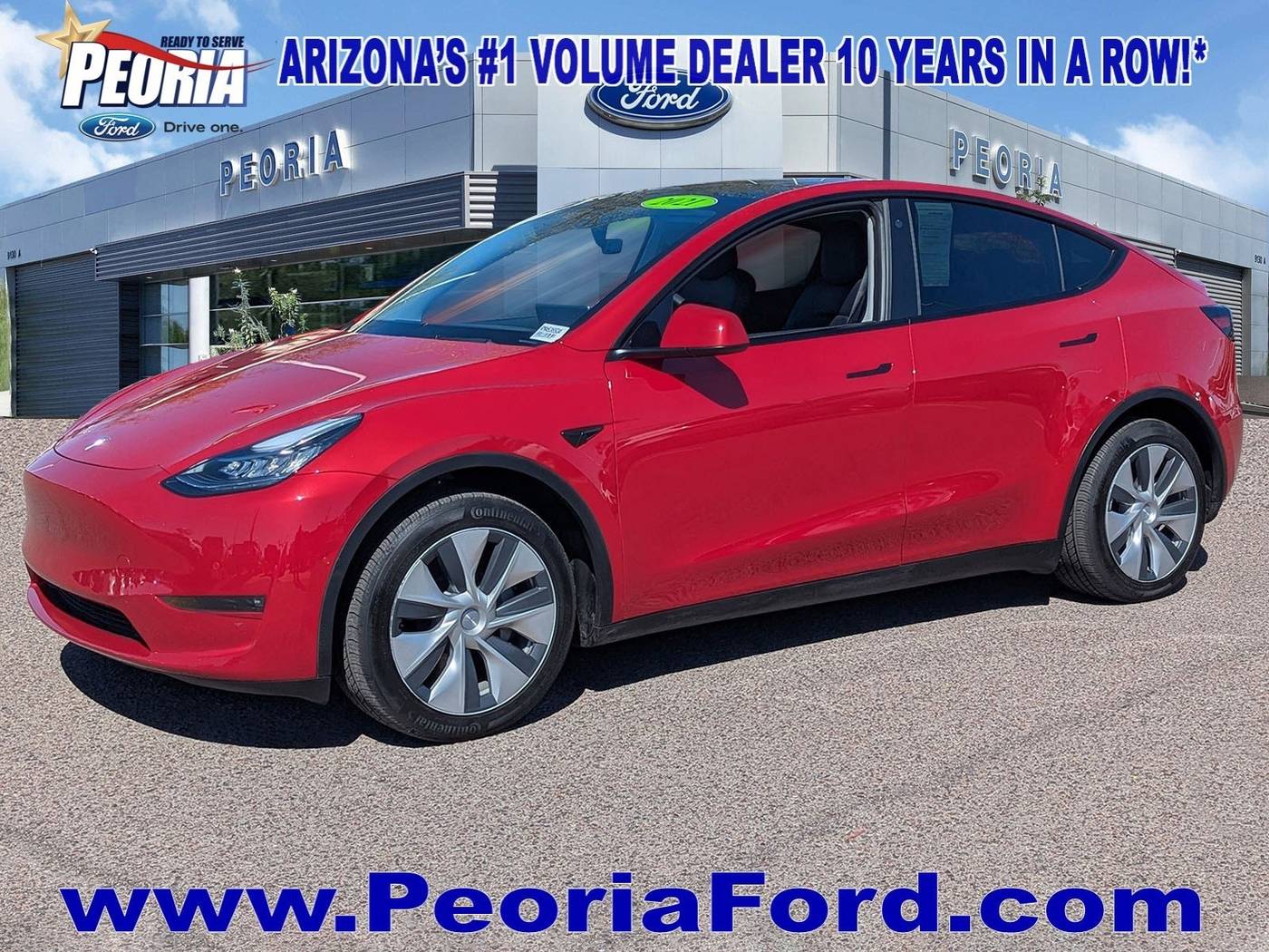 2021 Tesla Model Y Long Range — SUV — 48,379 mi — Peoria, AZ