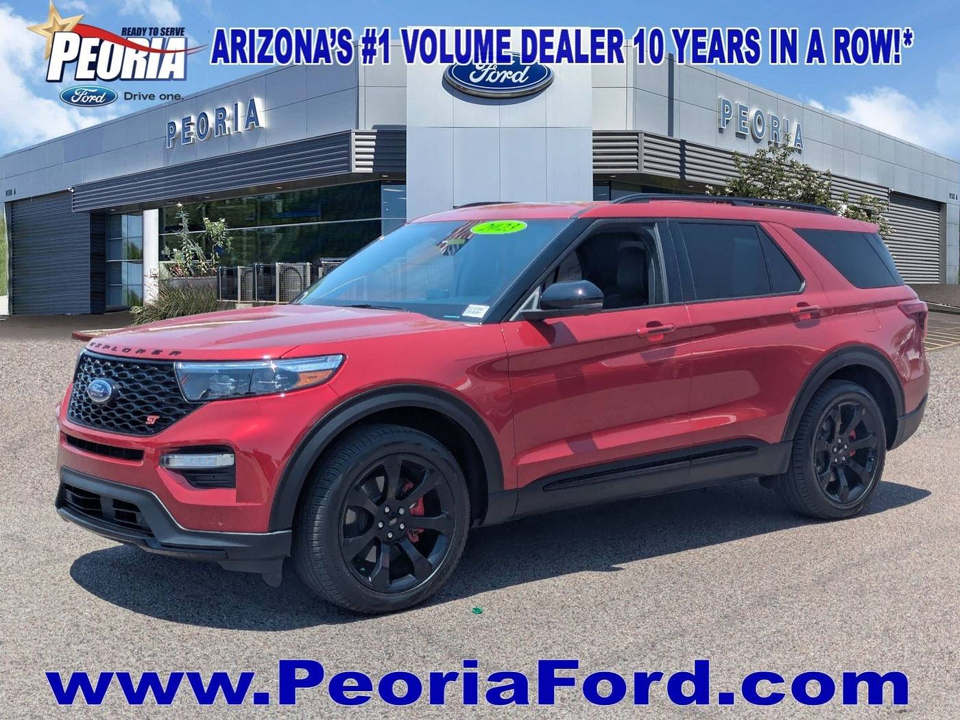 2023 Ford Explorer ST — SUV — 12,562 mi — Peoria, AZ