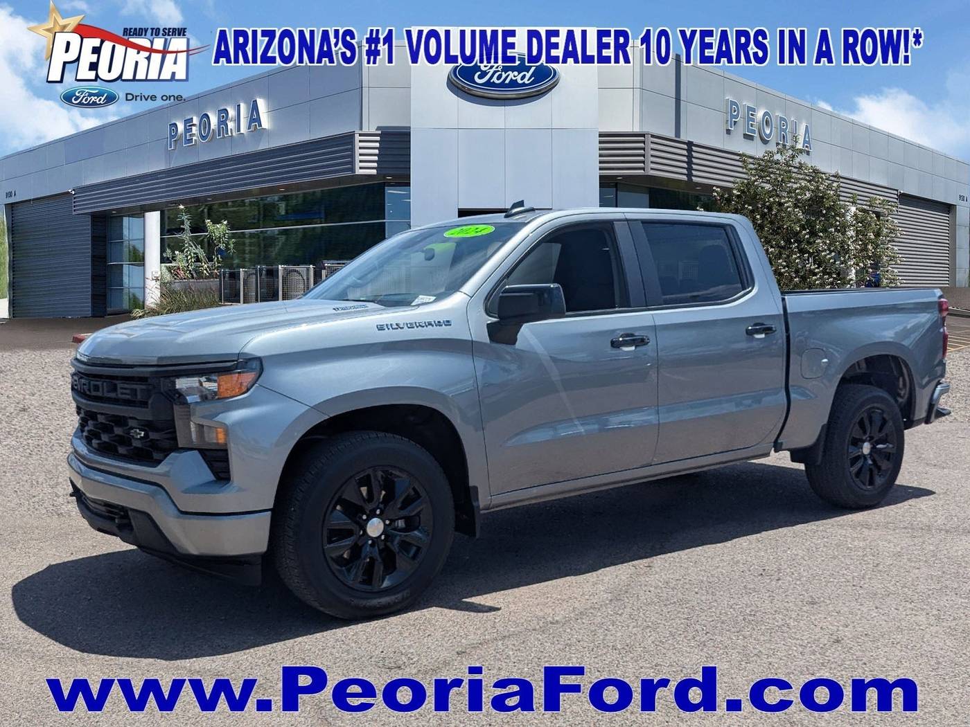 2024 Chevrolet Silverado 1500 Custom — Pickup Truck — 28,102 mi — Peoria, AZ