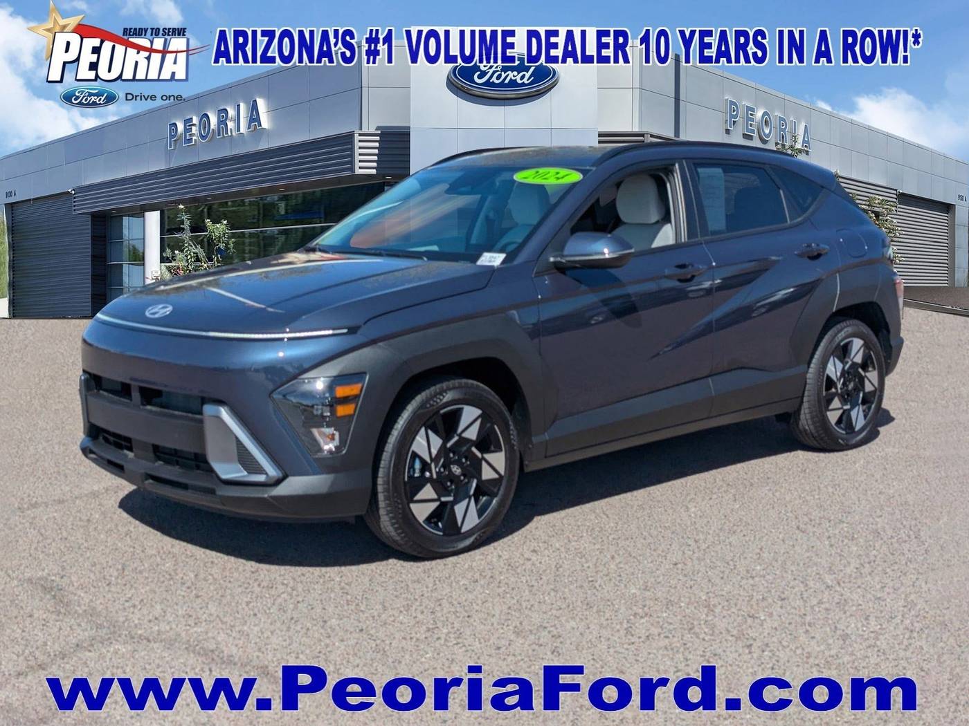 2024 Hyundai Kona SEL — SUV — 641 mi — Peoria, AZ
