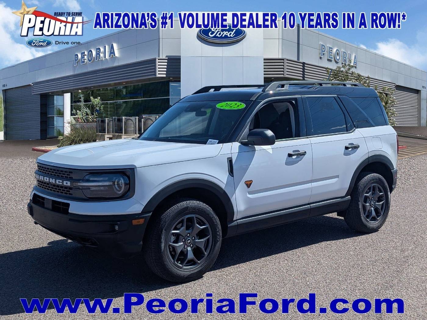 2023 Ford Bronco Sport Badlands — SUV — 16,589 mi — Peoria, AZ