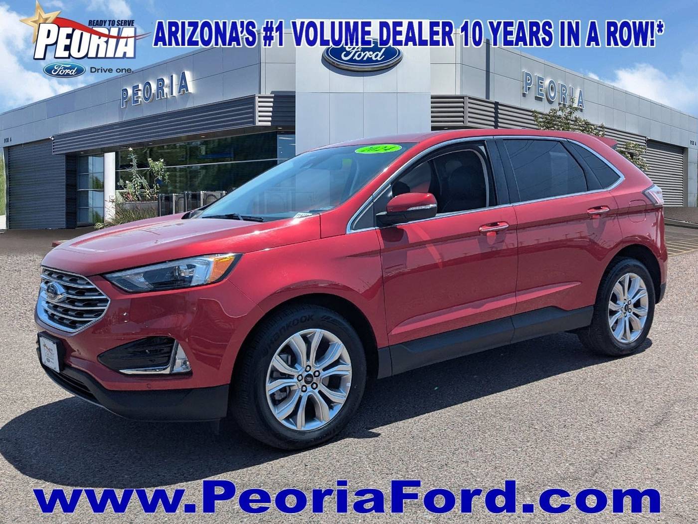 2024 Ford Edge Titanium — SUV — 24,064 mi — Peoria, AZ