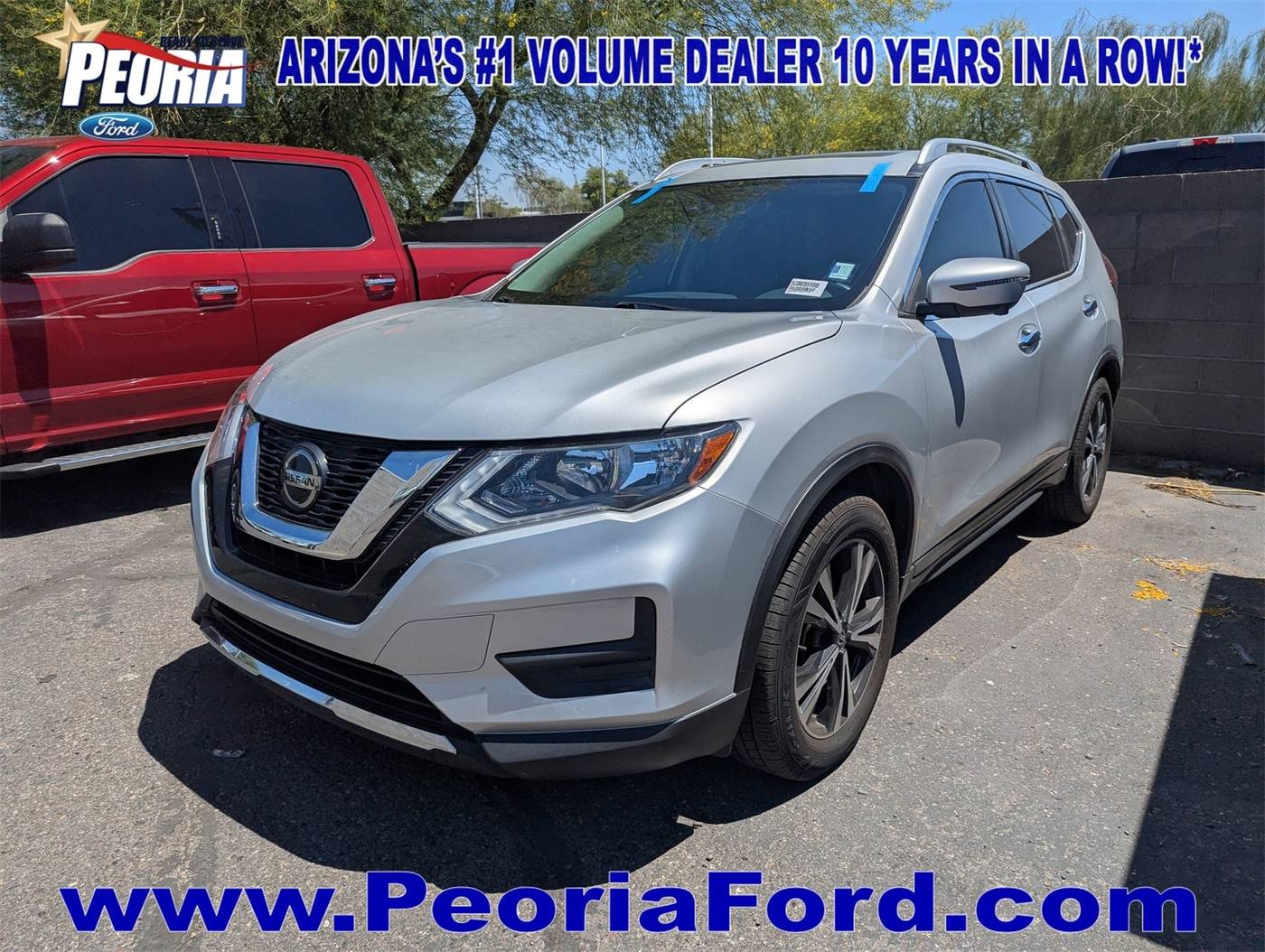 2019 Nissan Rogue SV — SUV — 44,706 mi — Peoria, AZ