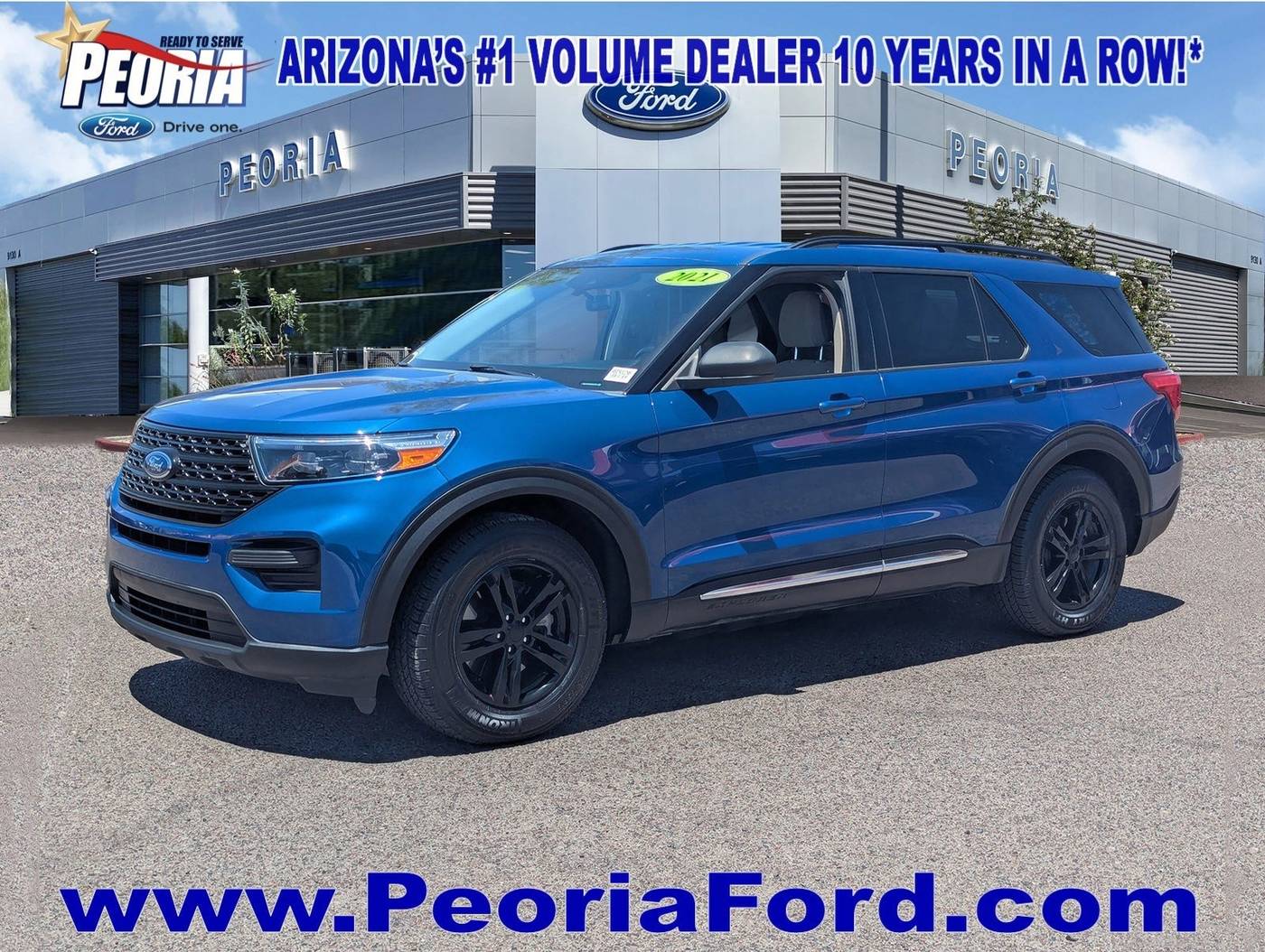 2021 Ford Explorer XLT — SUV — 63,429 mi — Peoria, AZ