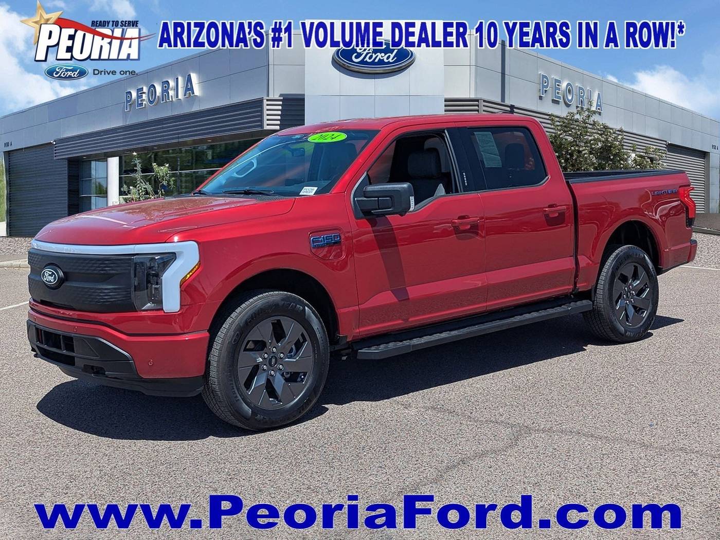 2024 Ford F-150 Lightning Flash — Pickup Truck — 6,296 mi — Peoria, AZ