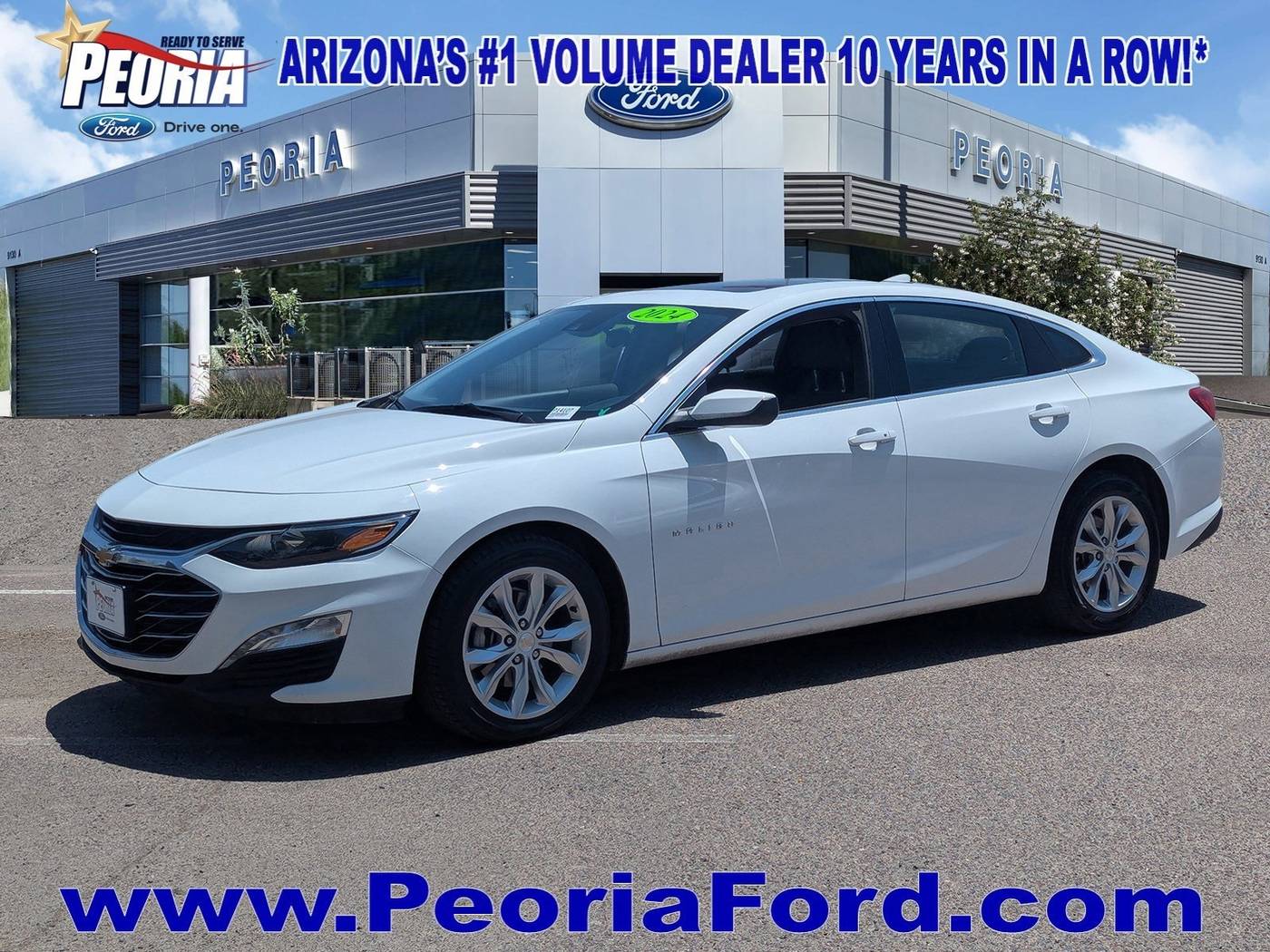 2024 Chevrolet Malibu LT — Sedan — 36,113 mi — Peoria, AZ