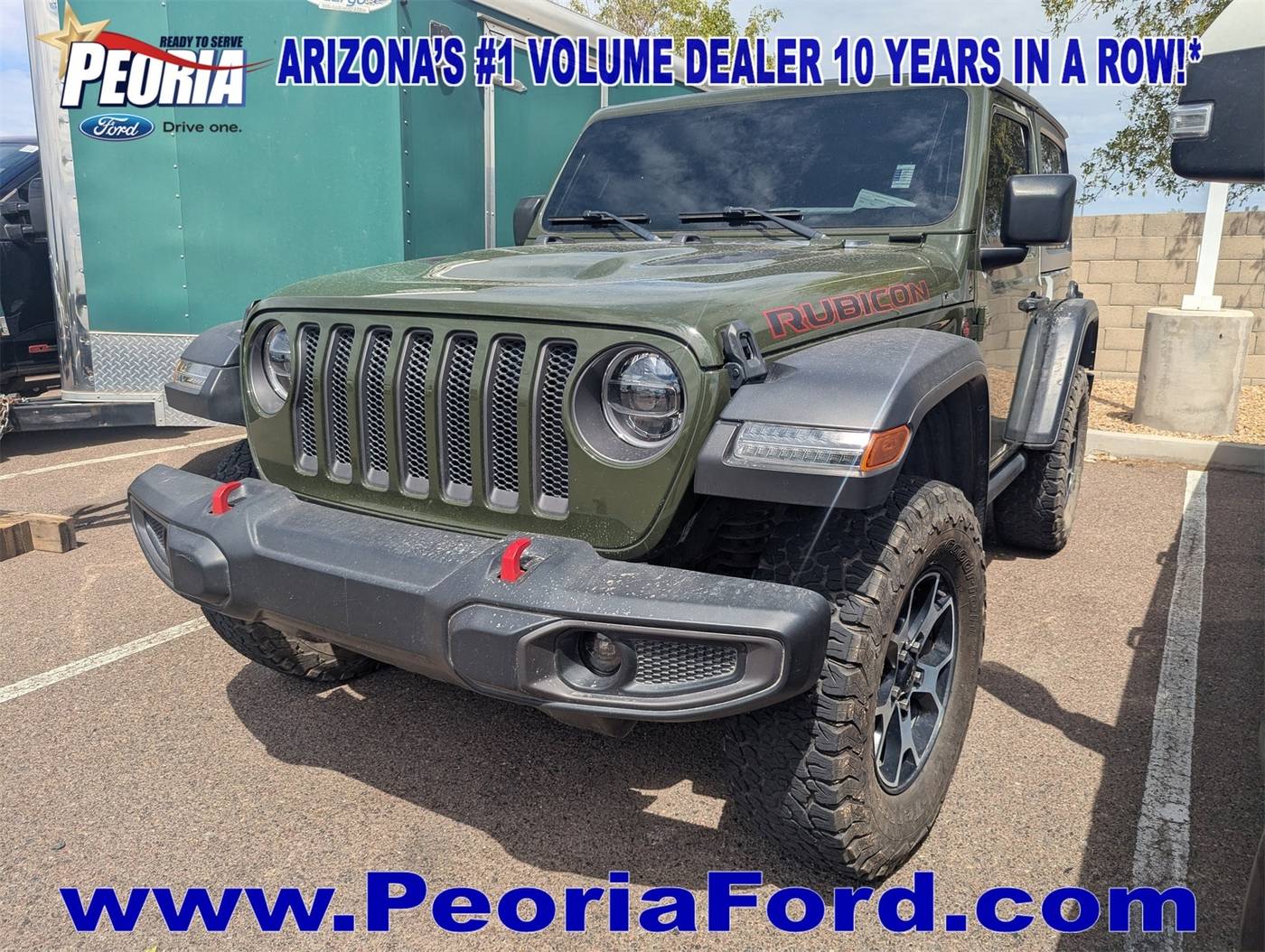 2022 Jeep Wrangler Rubicon — SUV — 41,357 mi — Peoria, AZ